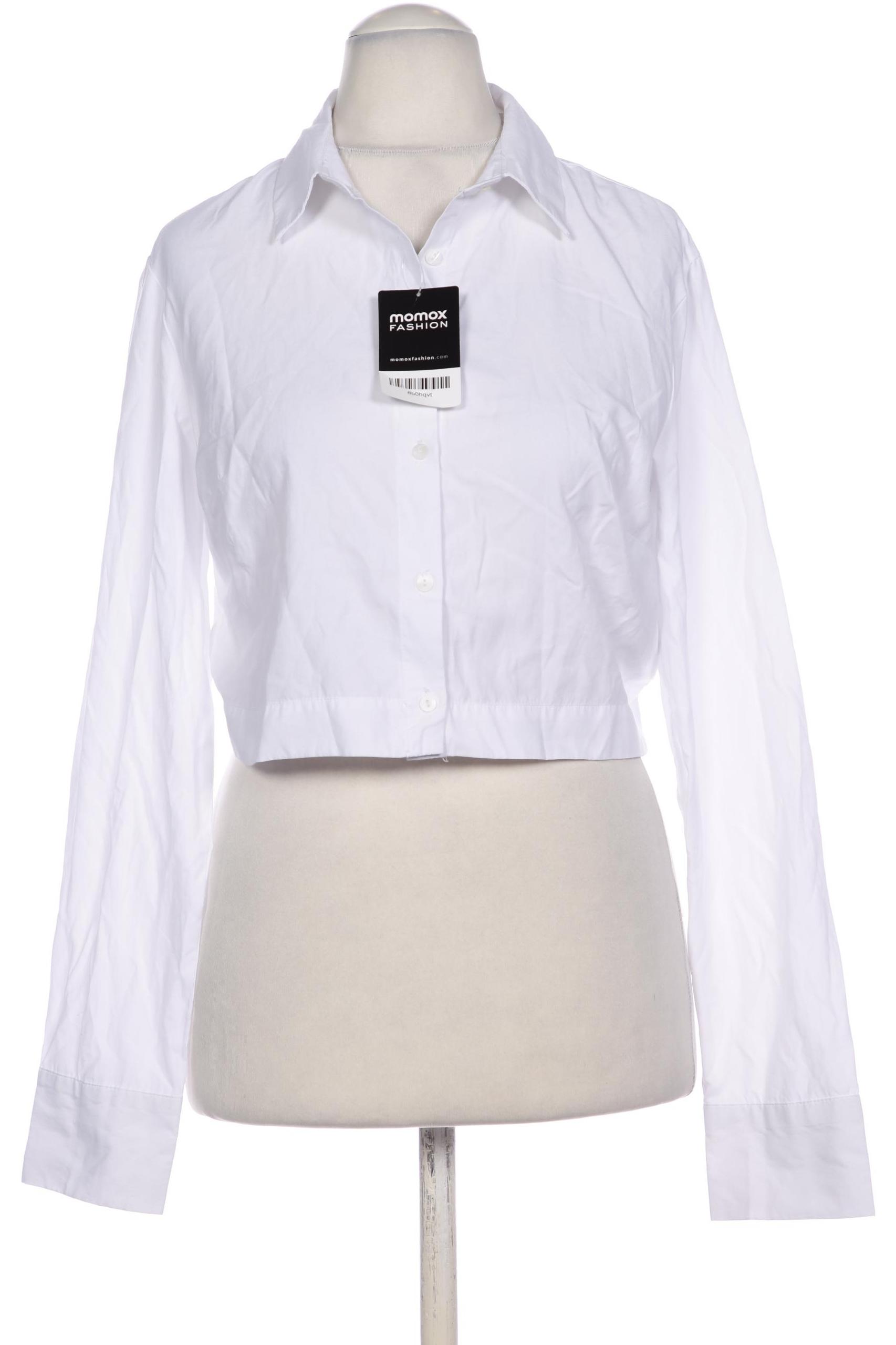 

Stradivarius Damen Bluse, weiß, Gr. 38