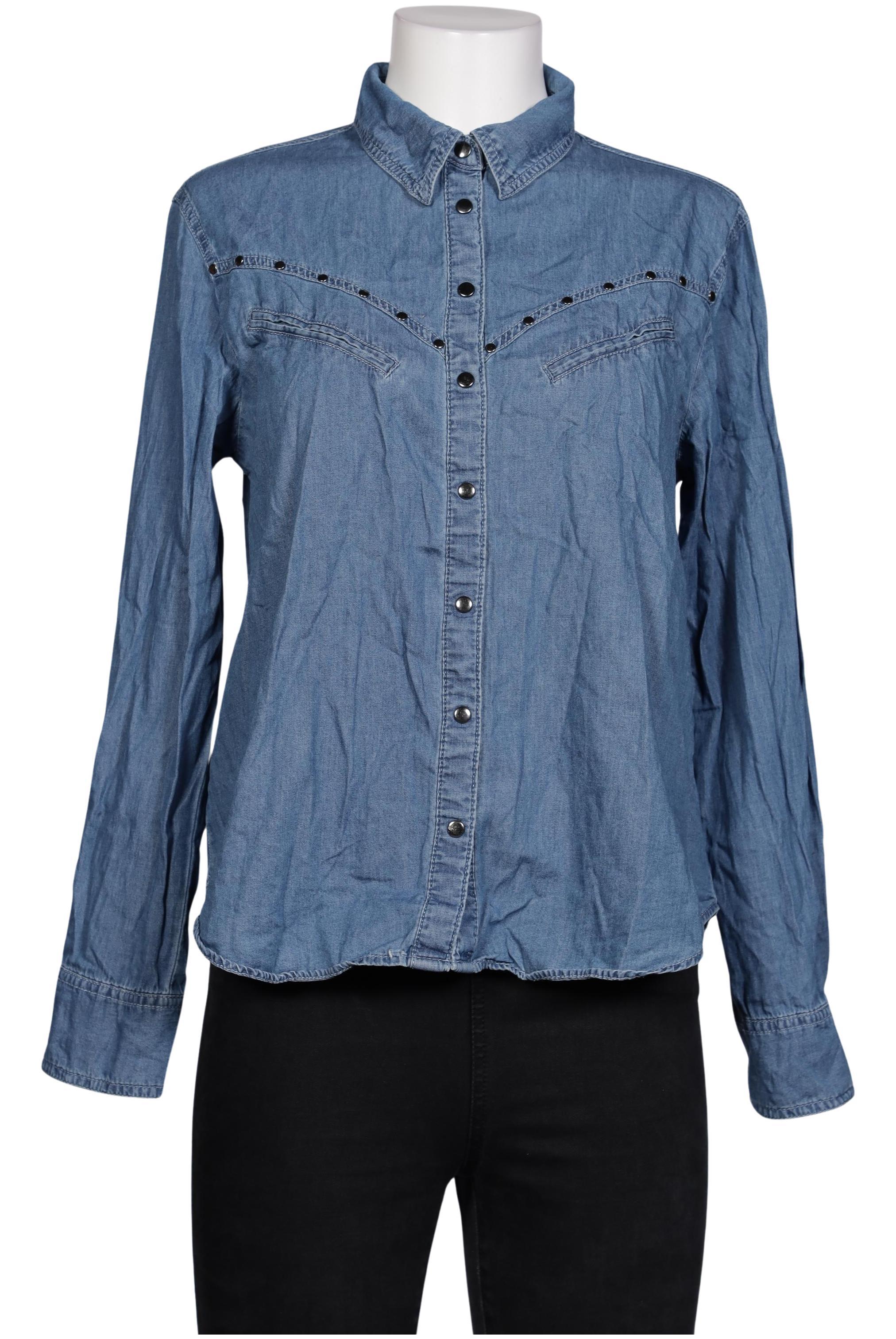 

Stradivarius Damen Bluse, blau, Gr. 42