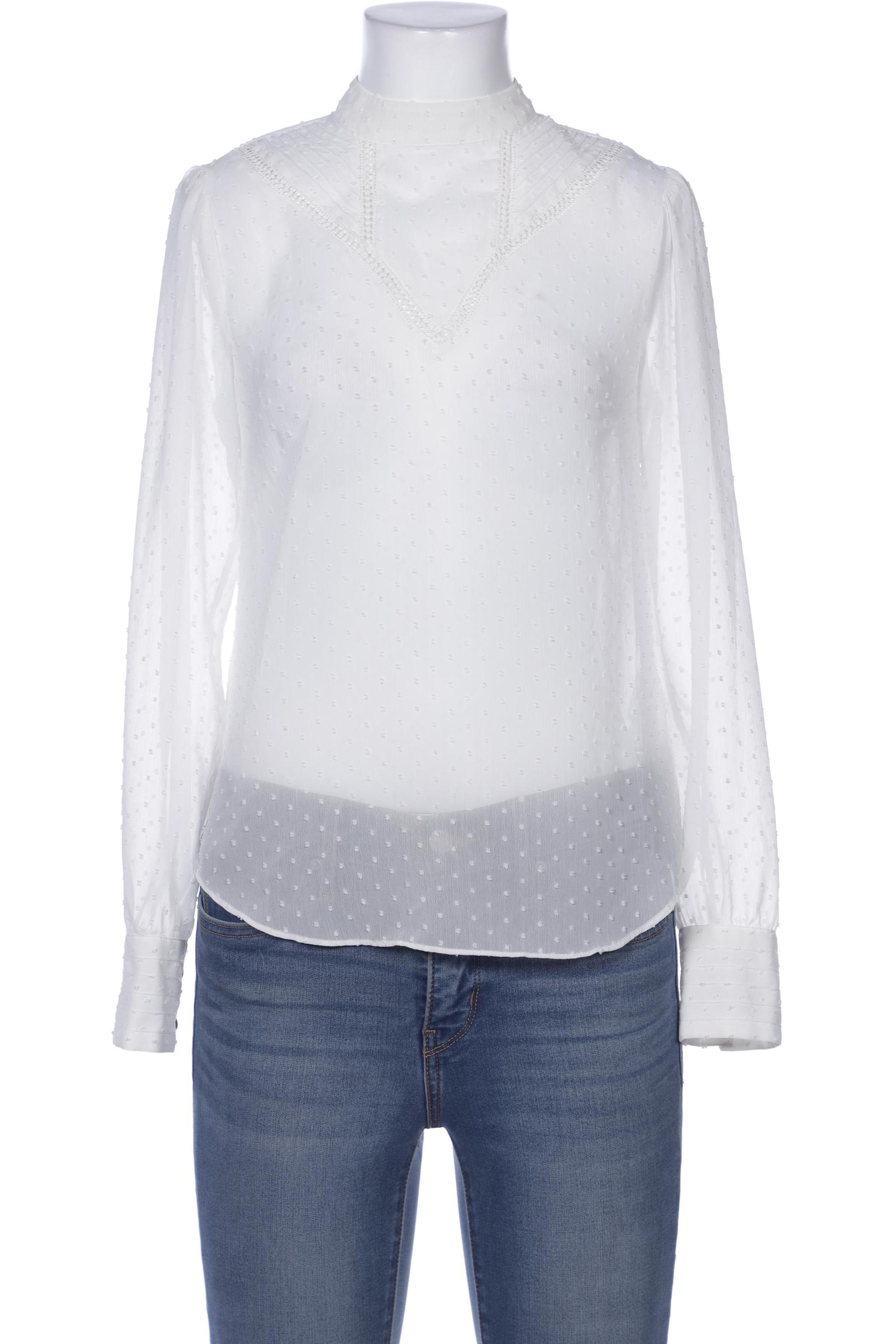 

Stradivarius Damen Bluse, weiß, Gr. 36