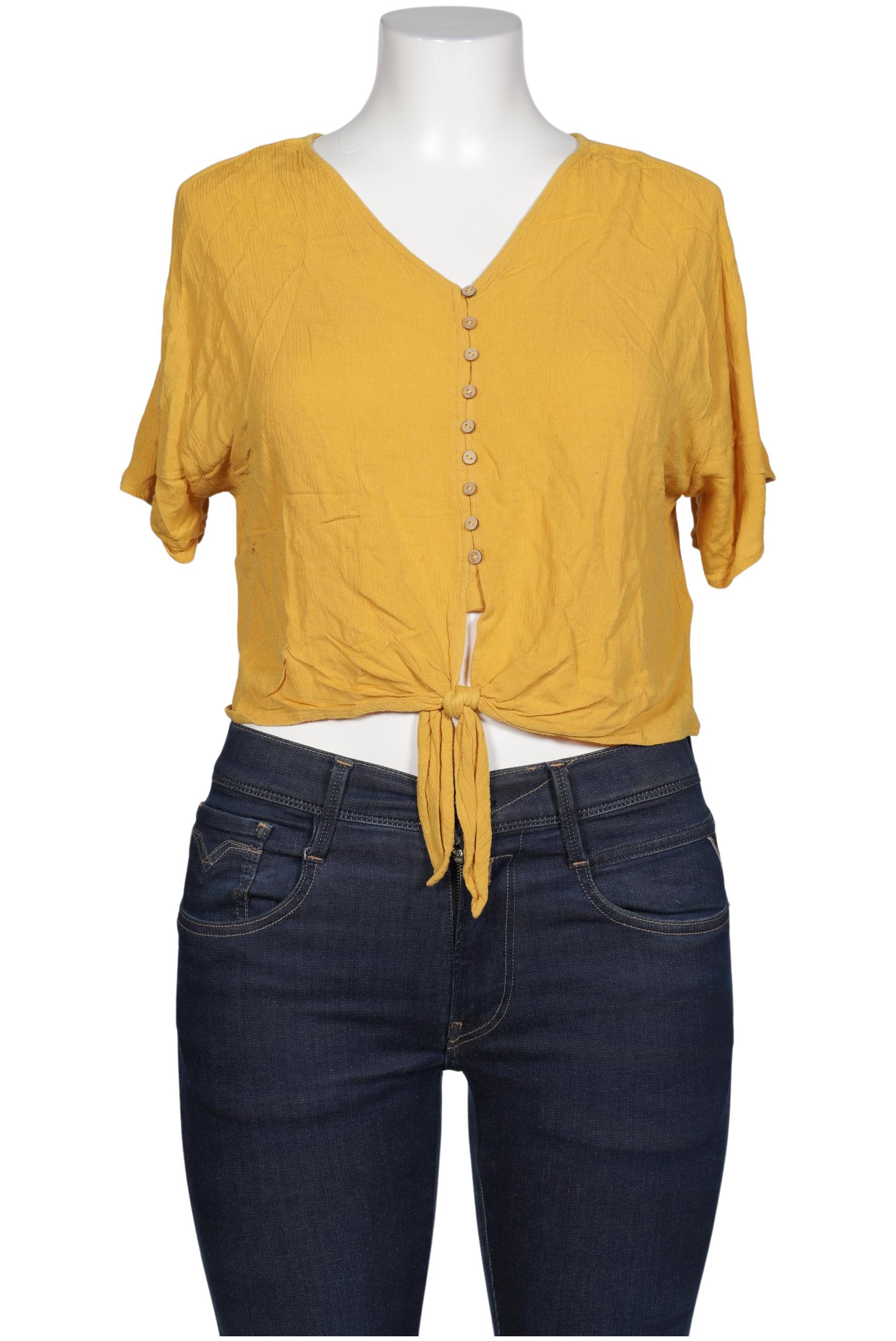 

Stradivarius Damen Bluse, gelb, Gr. 42