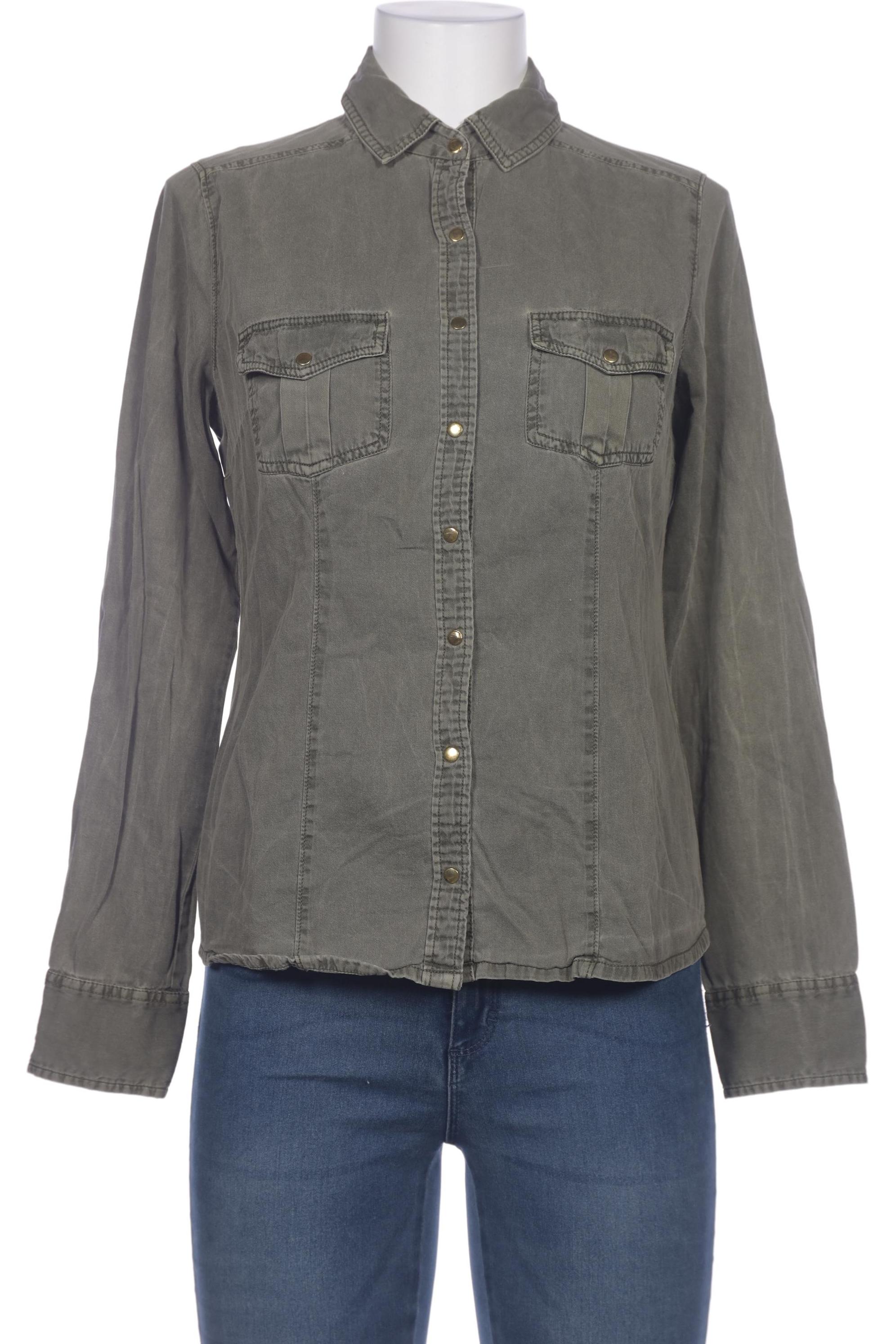 

Stradivarius Damen Bluse, grün, Gr. 42