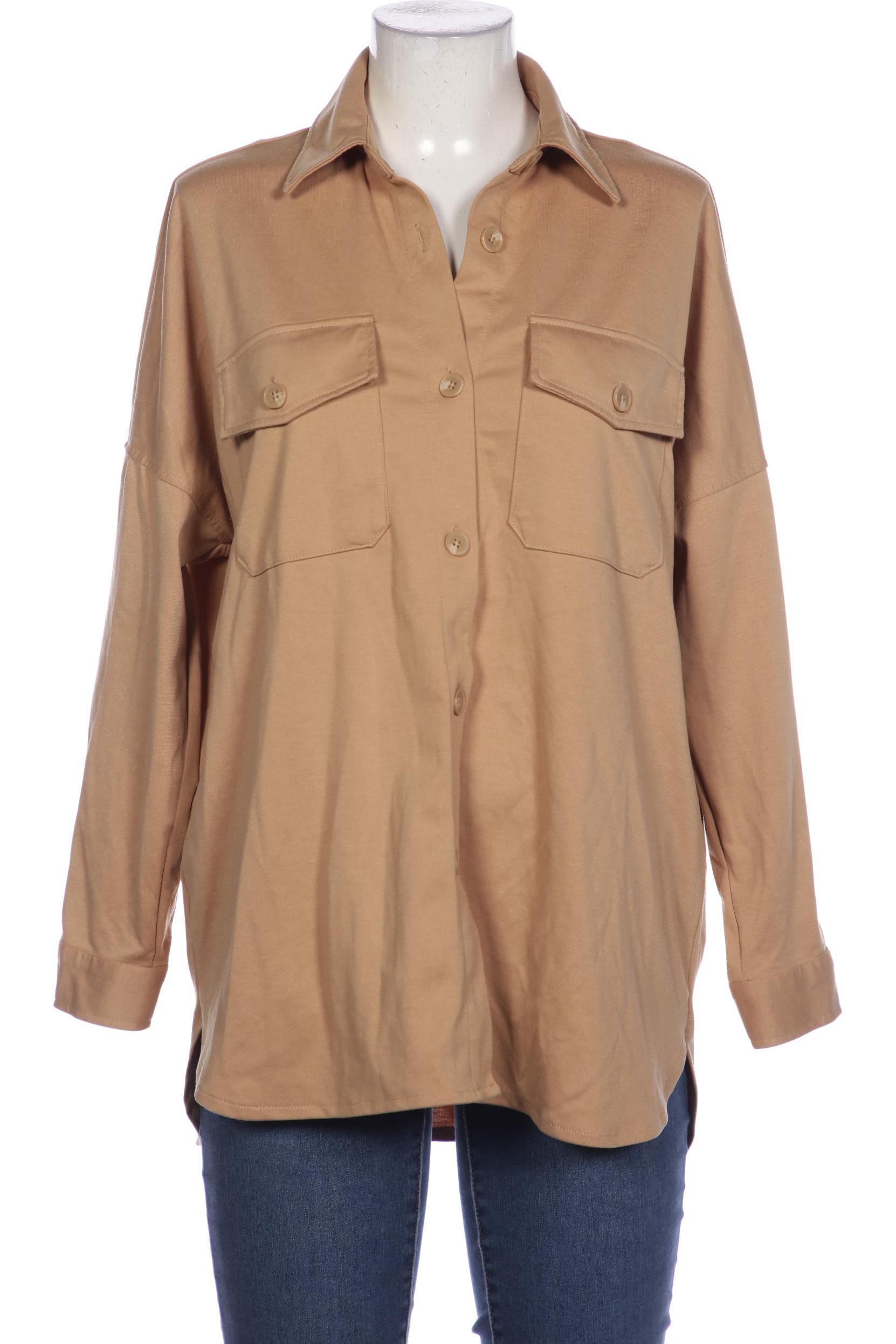 

Stradivarius Damen Bluse, beige, Gr. 38