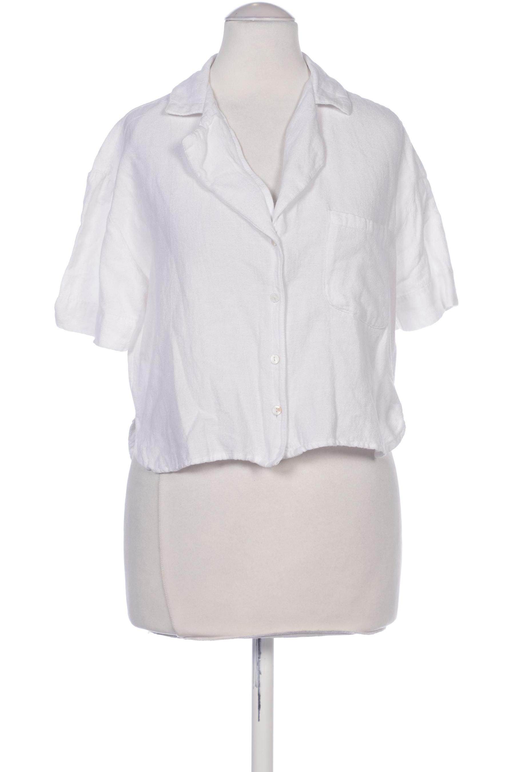 

Stradivarius Damen Bluse, weiß, Gr. 36