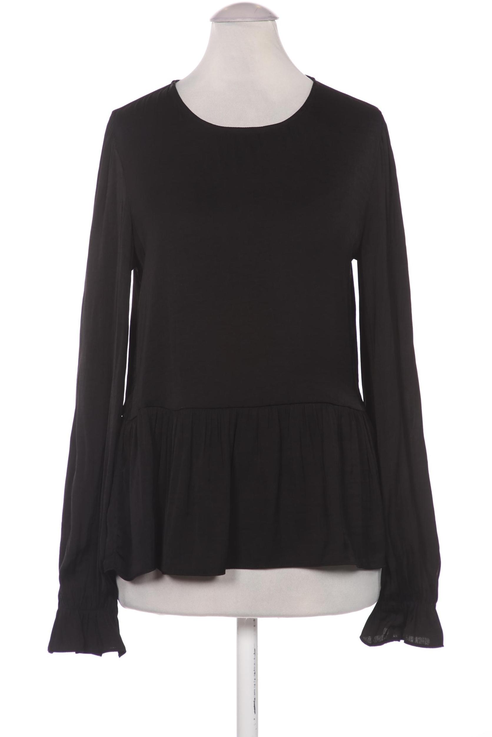 

Stradivarius Damen Bluse, schwarz, Gr. 34