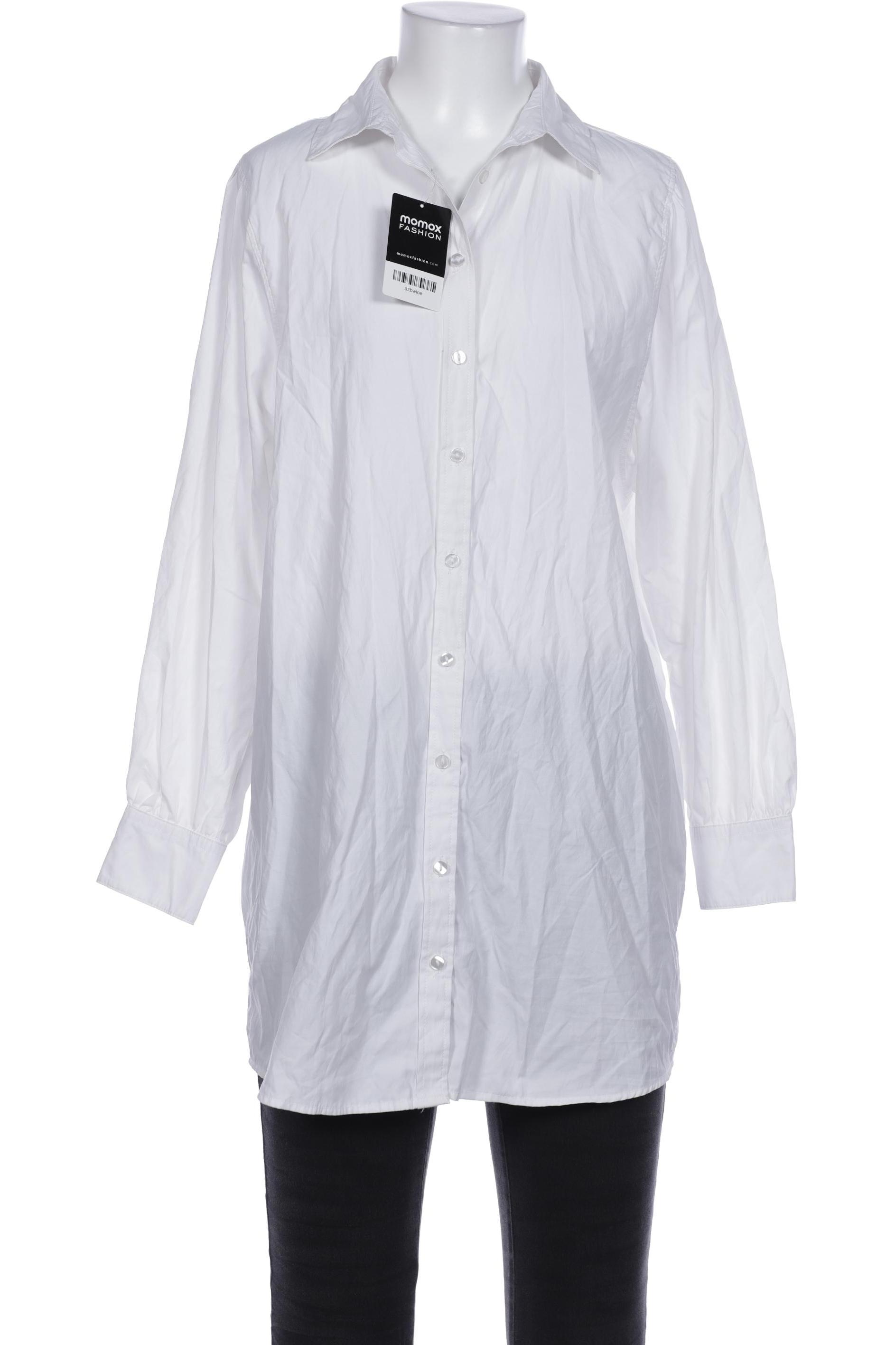 

Stradivarius Damen Bluse, weiß, Gr. 36