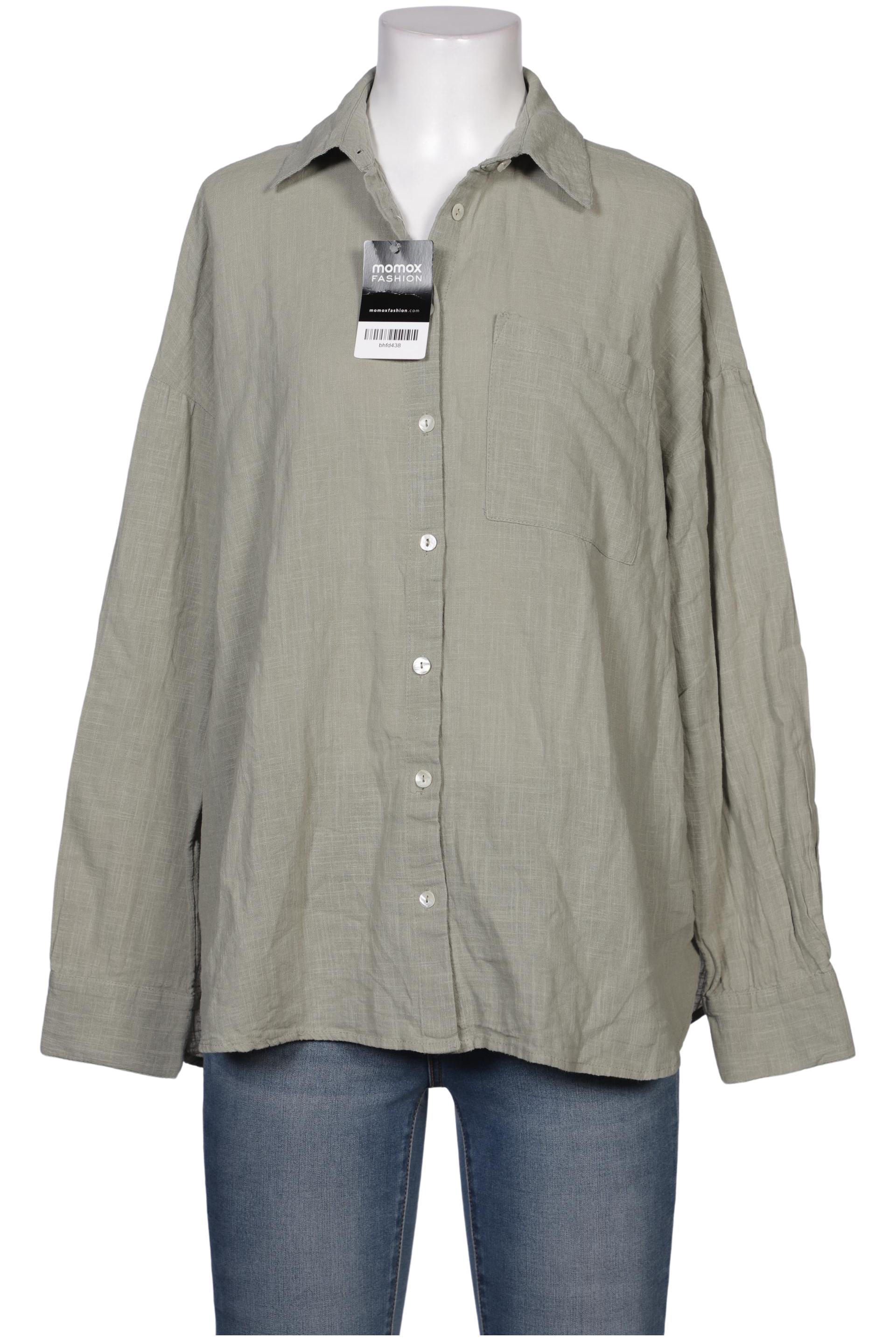 

Stradivarius Damen Bluse, grün, Gr. 38