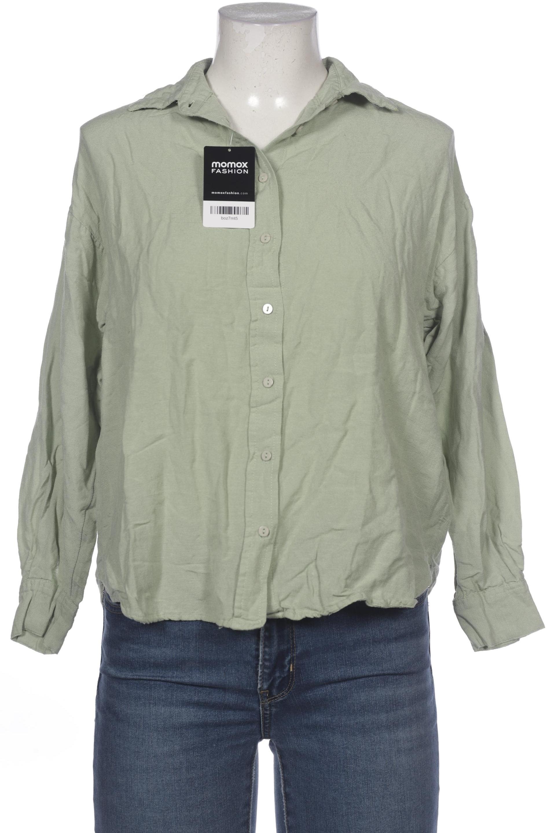 

Stradivarius Damen Bluse, hellgrün, Gr. 38