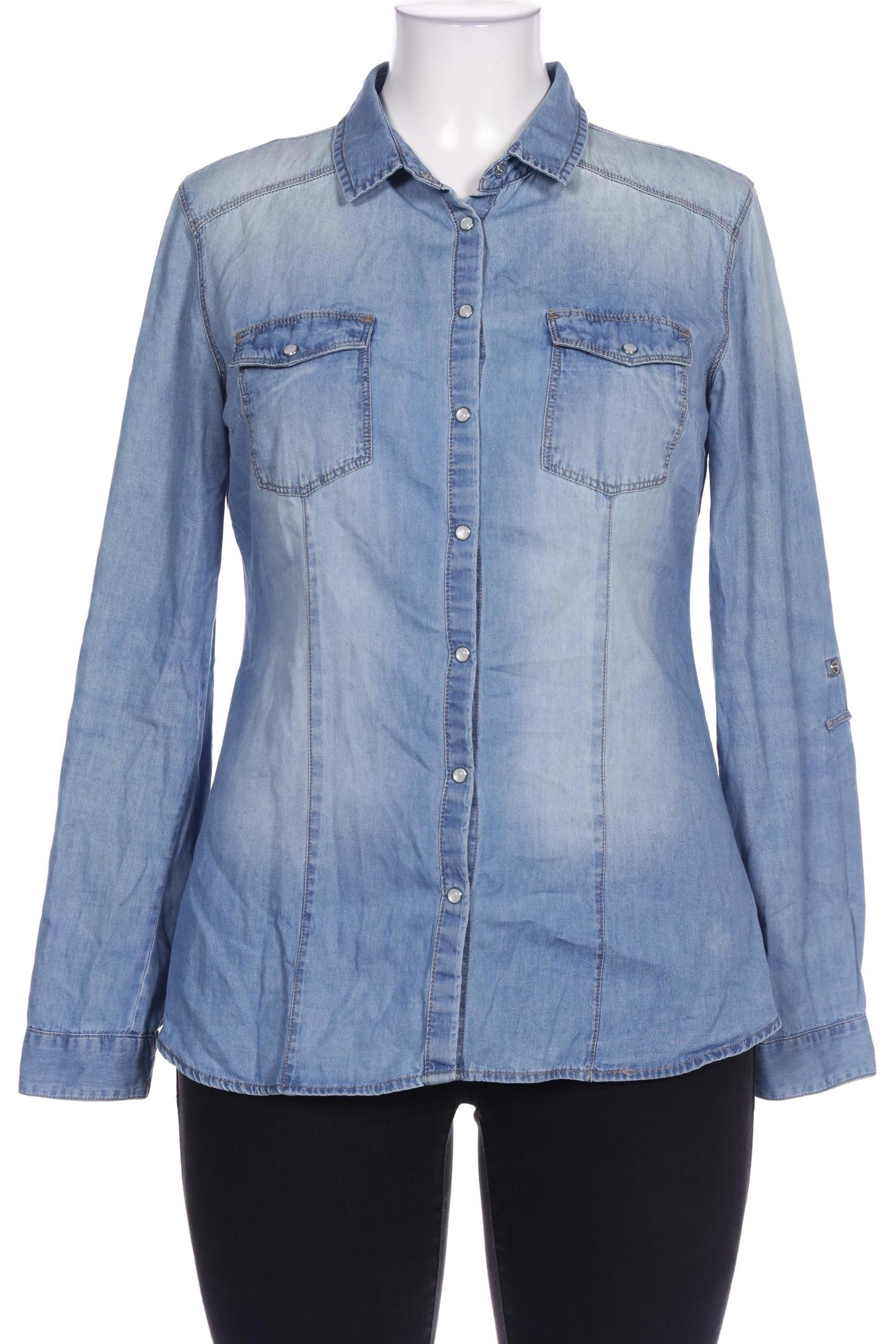 

Stradivarius Damen Bluse, blau, Gr. 44