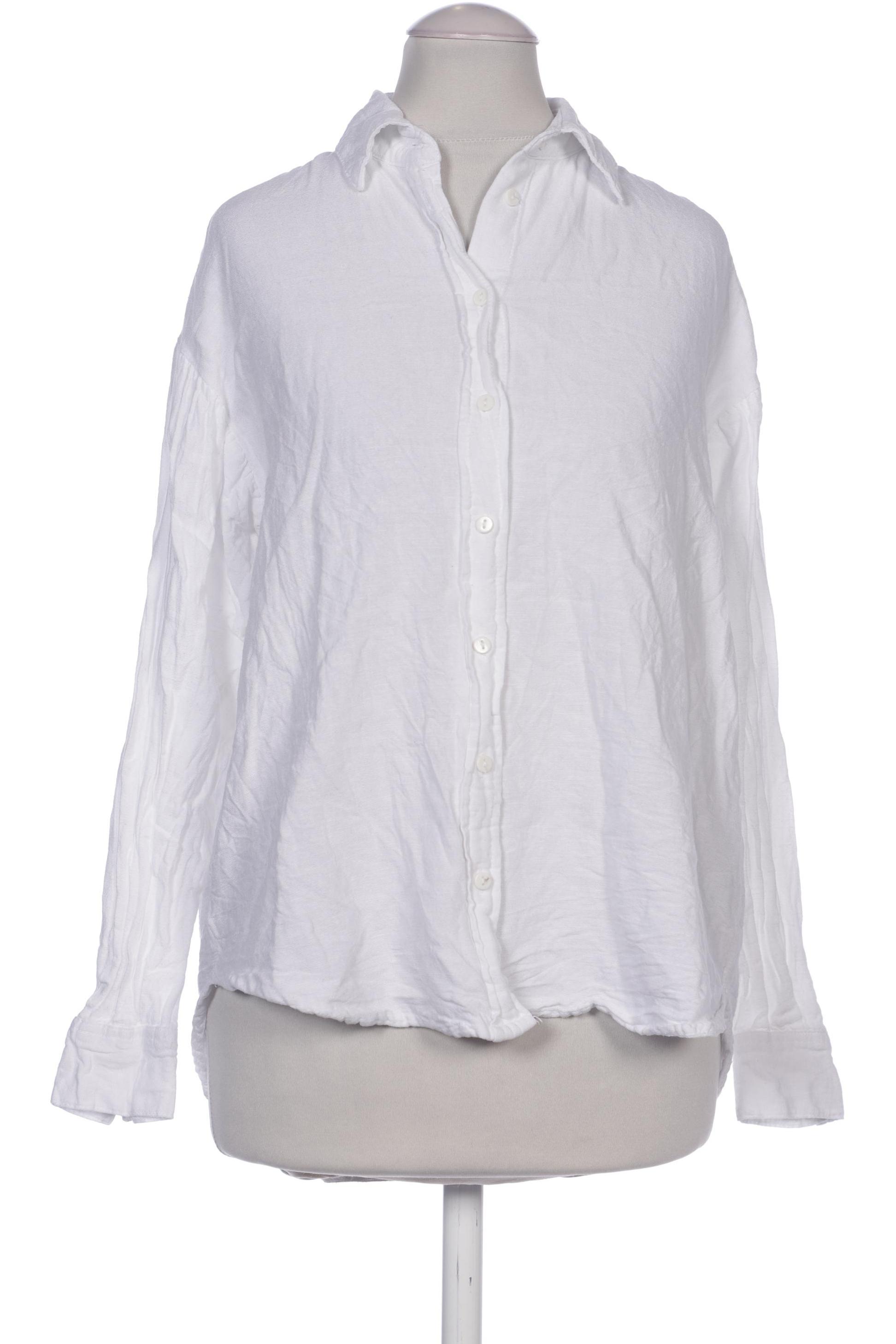 

Stradivarius Damen Bluse, weiß, Gr. 34