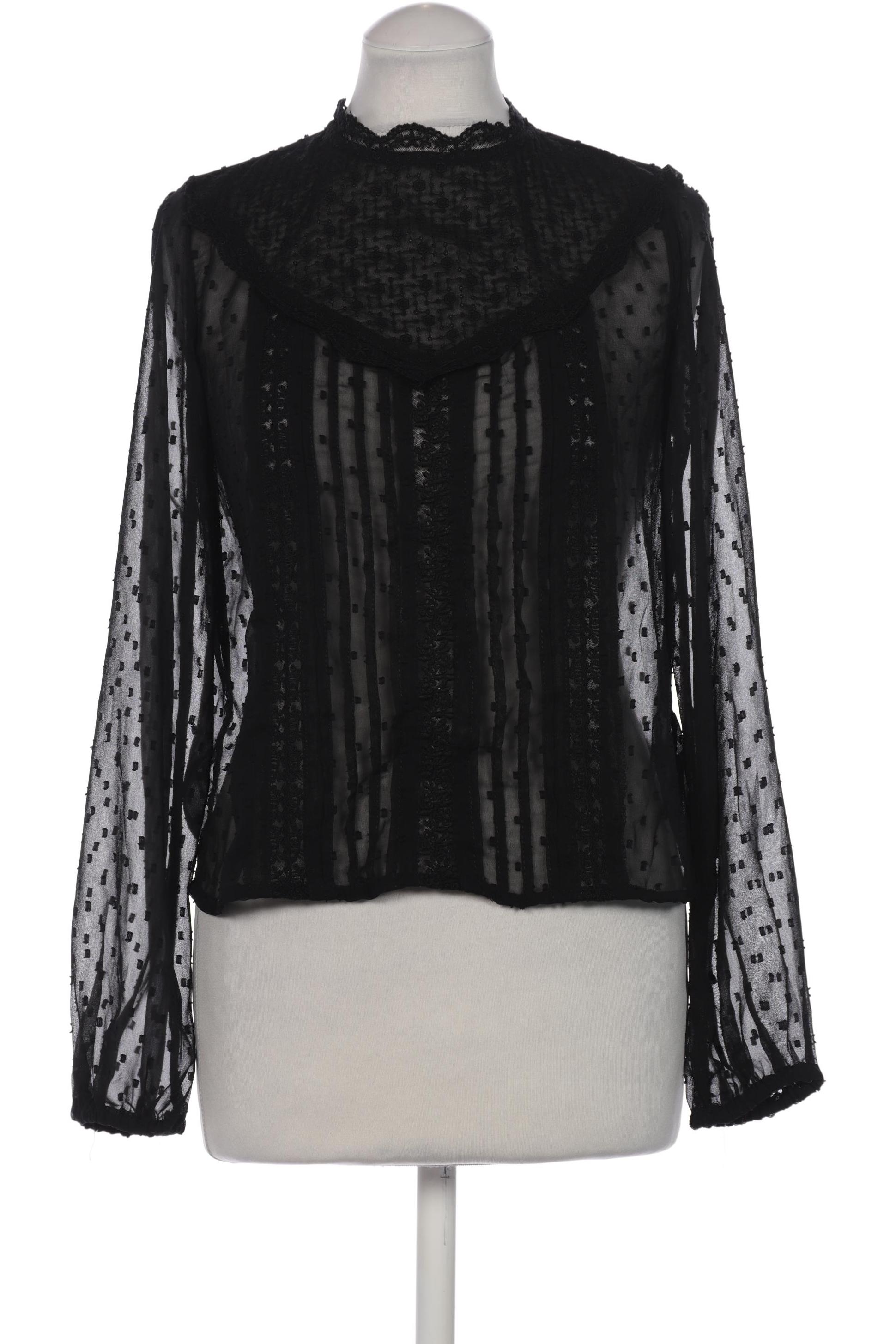 

Stradivarius Damen Bluse, schwarz, Gr. 36