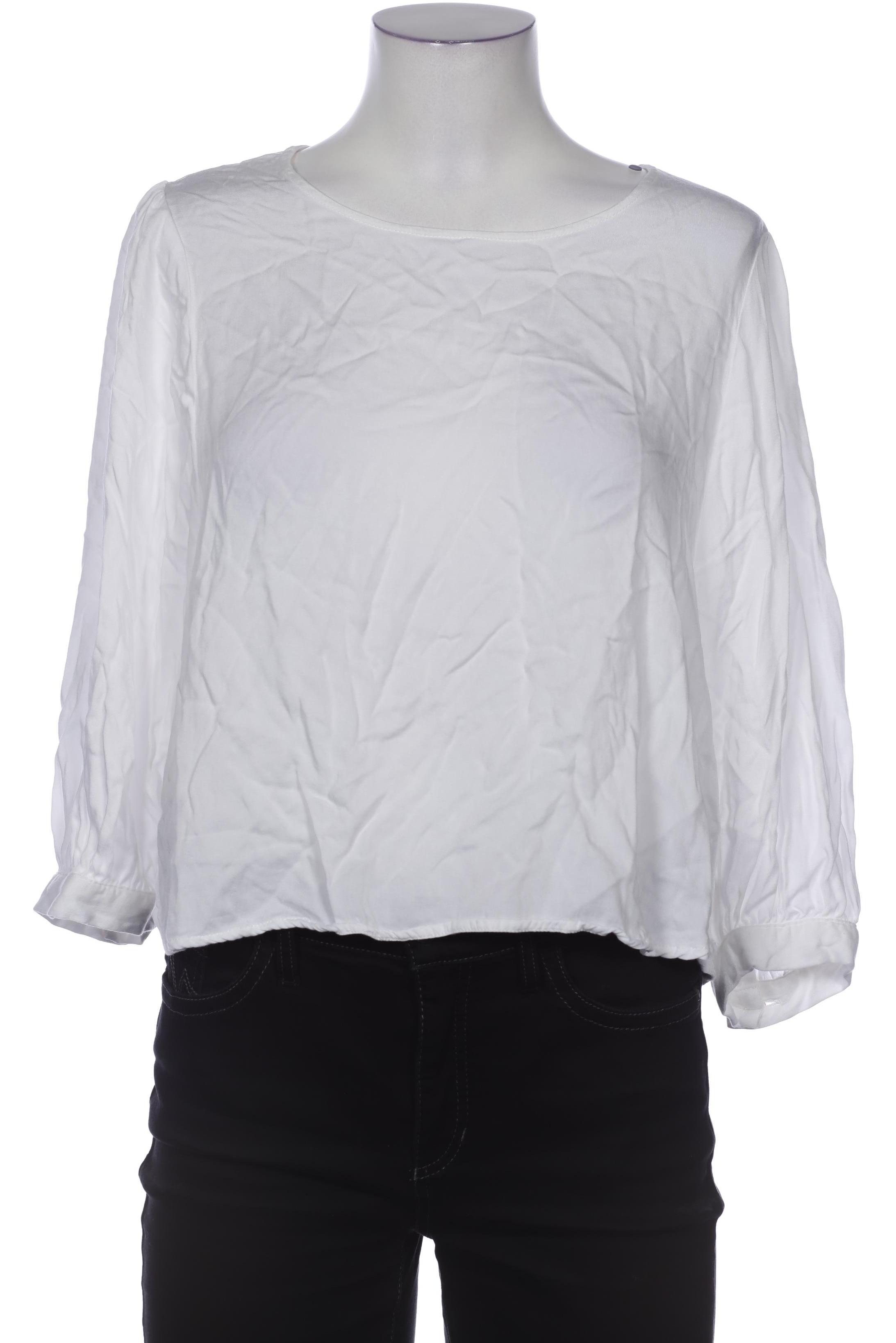 

Stradivarius Damen Bluse, weiß, Gr. 42