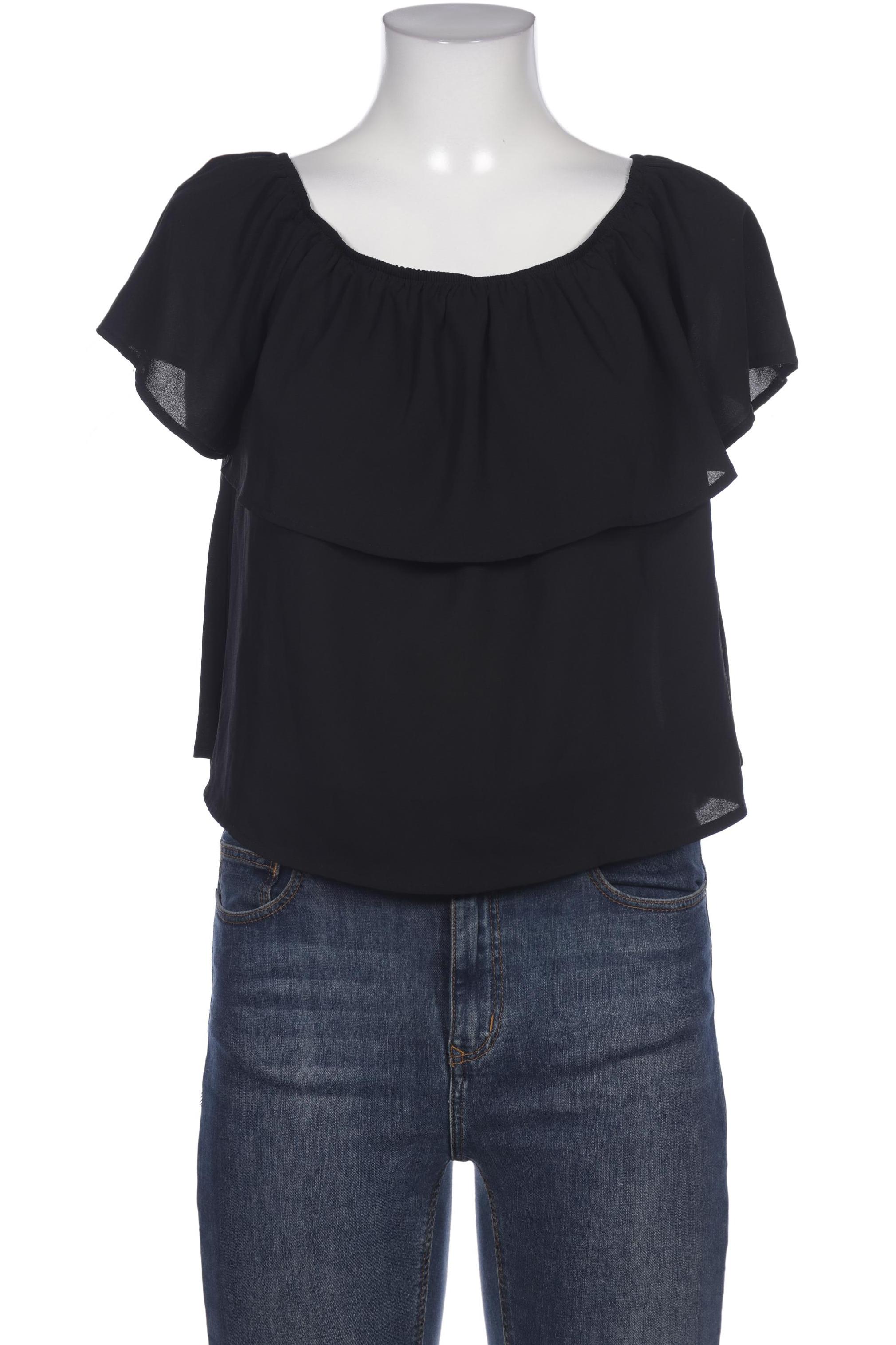 

Stradivarius Damen Bluse, schwarz