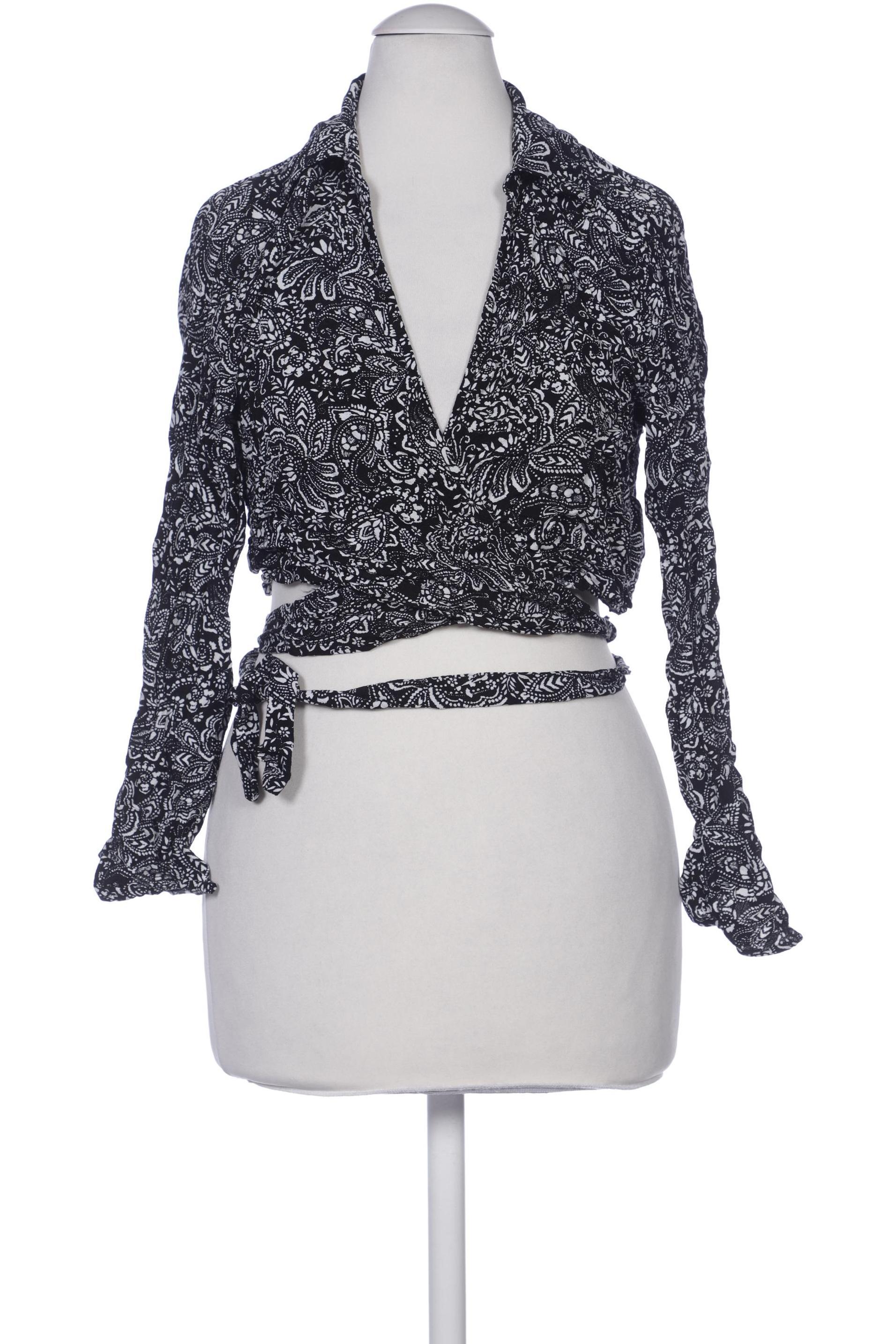 

Stradivarius Damen Bluse, schwarz, Gr. 38