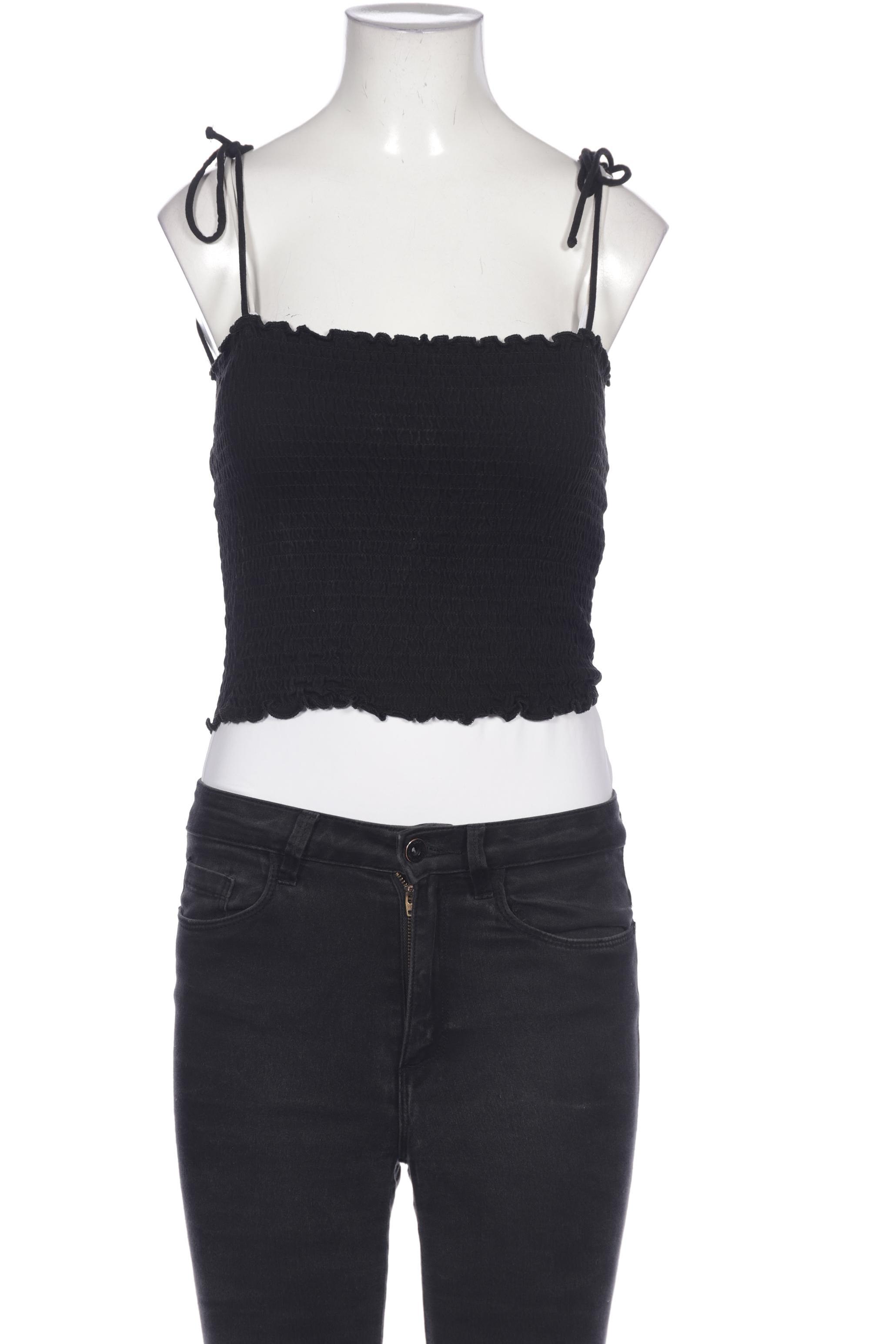 

Stradivarius Damen Bluse, schwarz