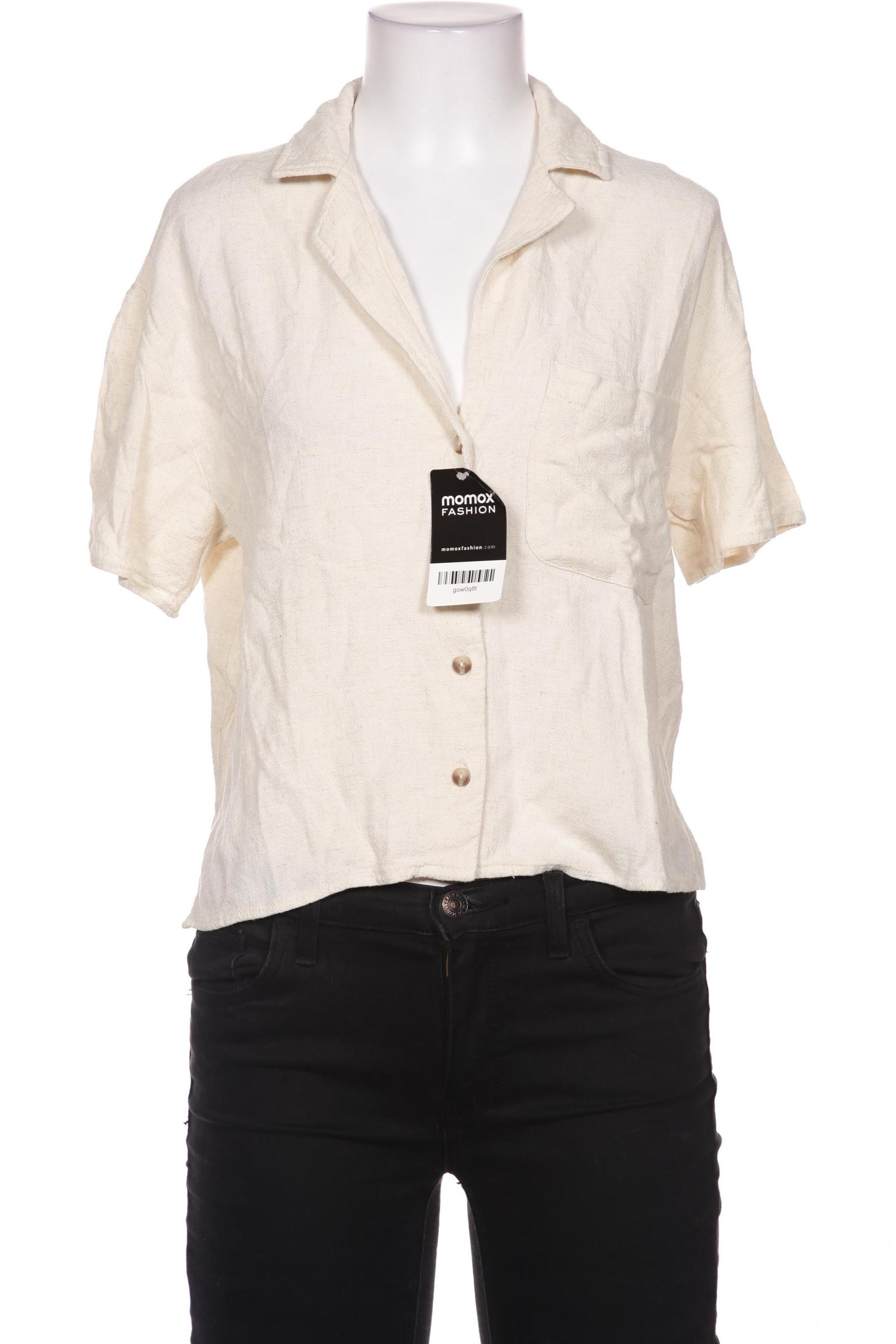 

Stradivarius Damen Bluse, cremeweiß, Gr. 36