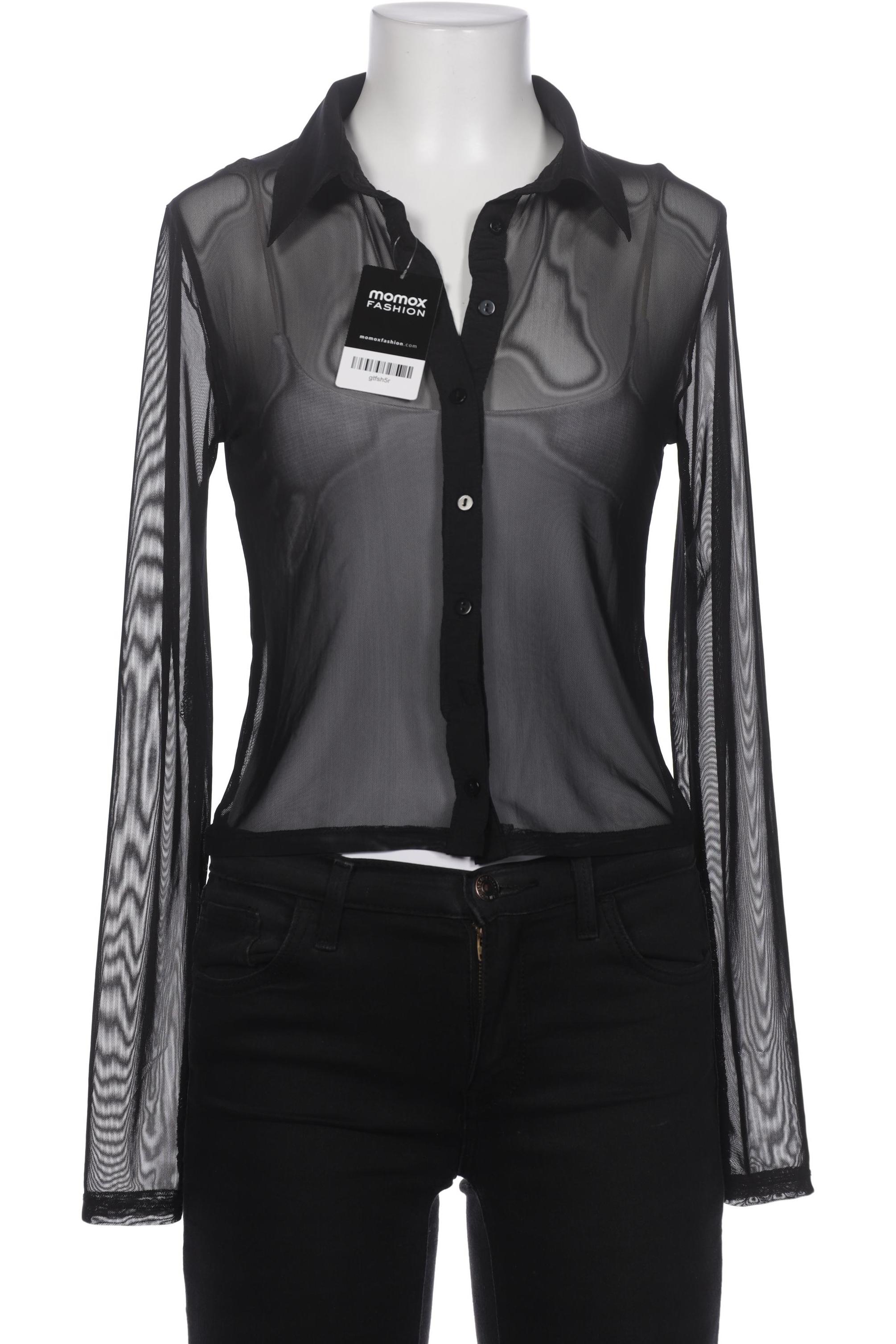 

Stradivarius Damen Bluse, schwarz, Gr. 38