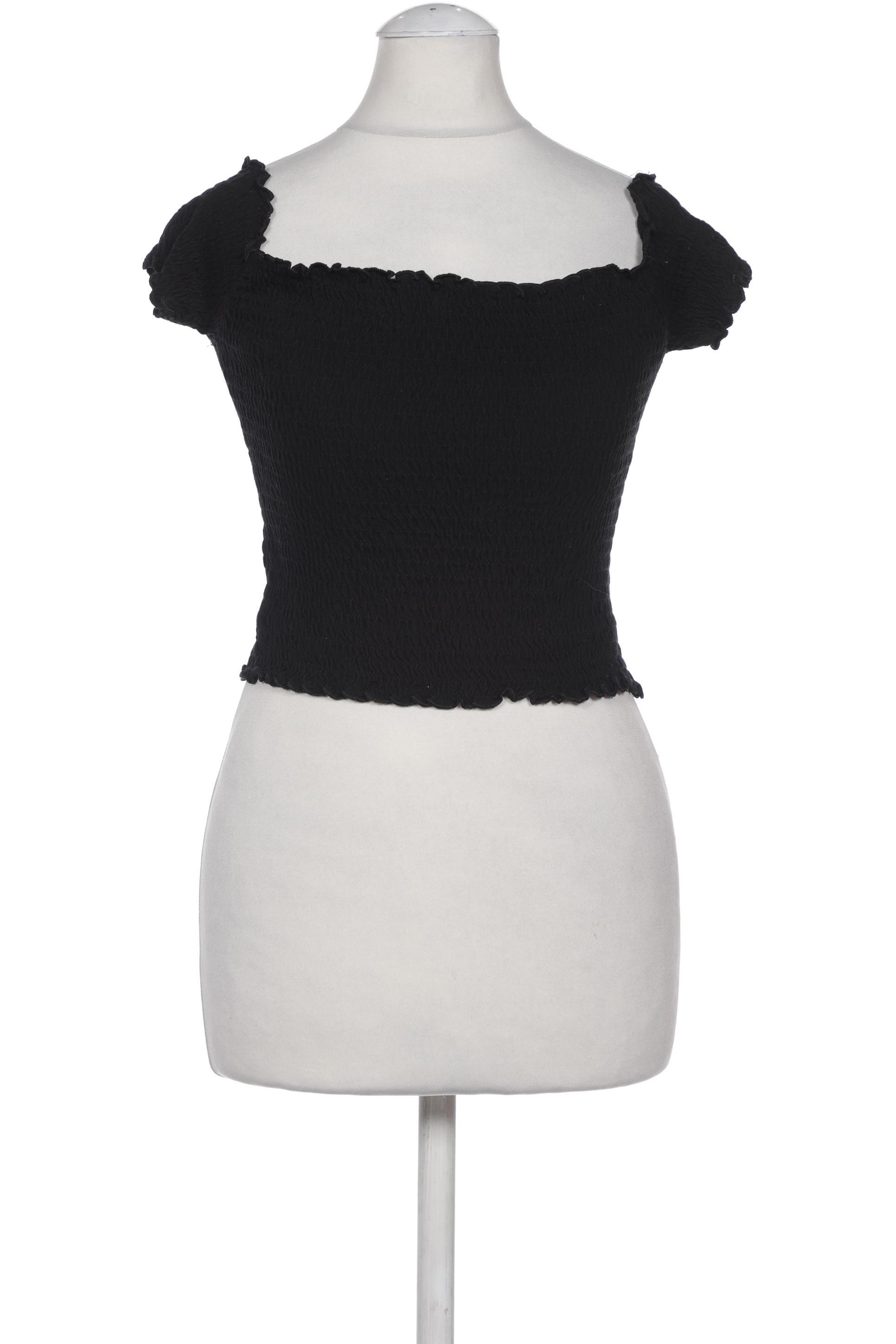 

Stradivarius Damen Bluse, schwarz