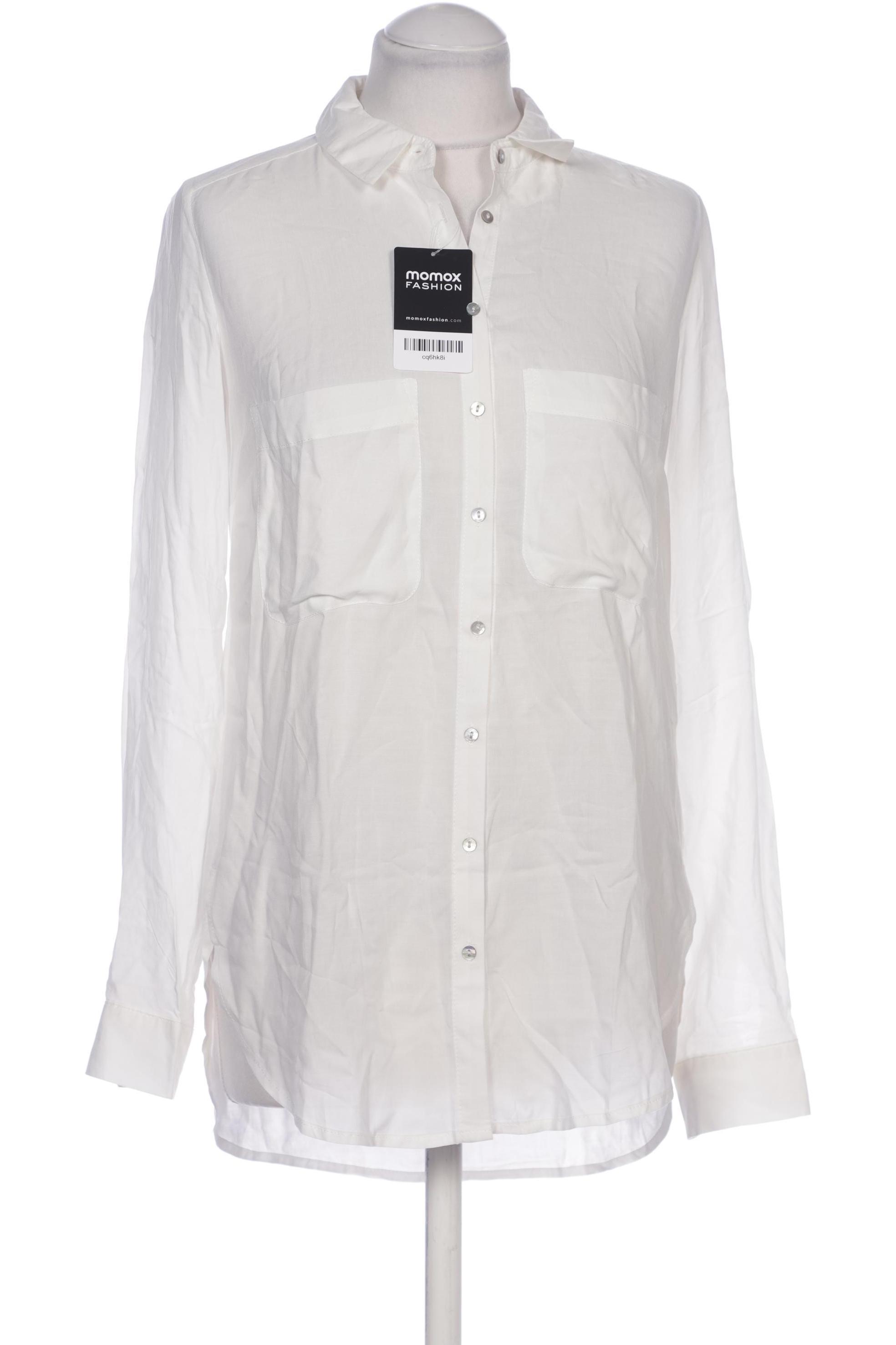 

Stradivarius Damen Bluse, weiß, Gr. 38