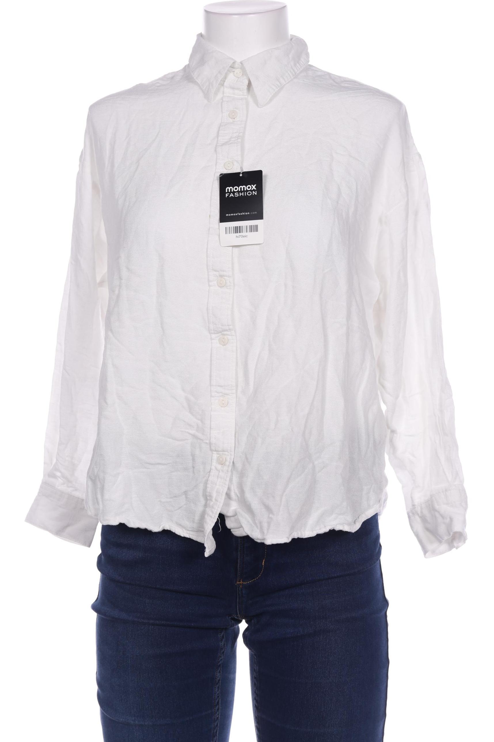 

Stradivarius Damen Bluse, weiß, Gr. 38