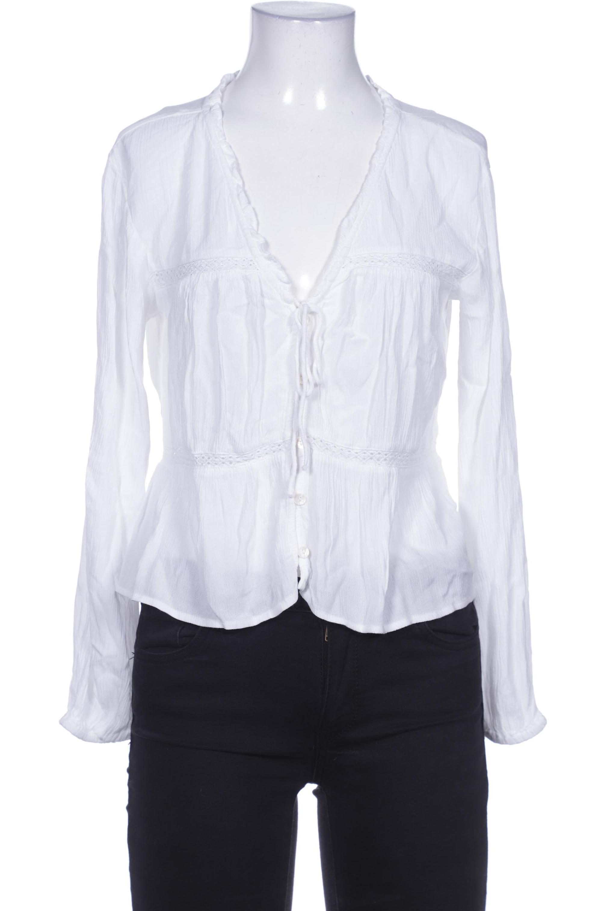 

Stradivarius Damen Bluse, weiß