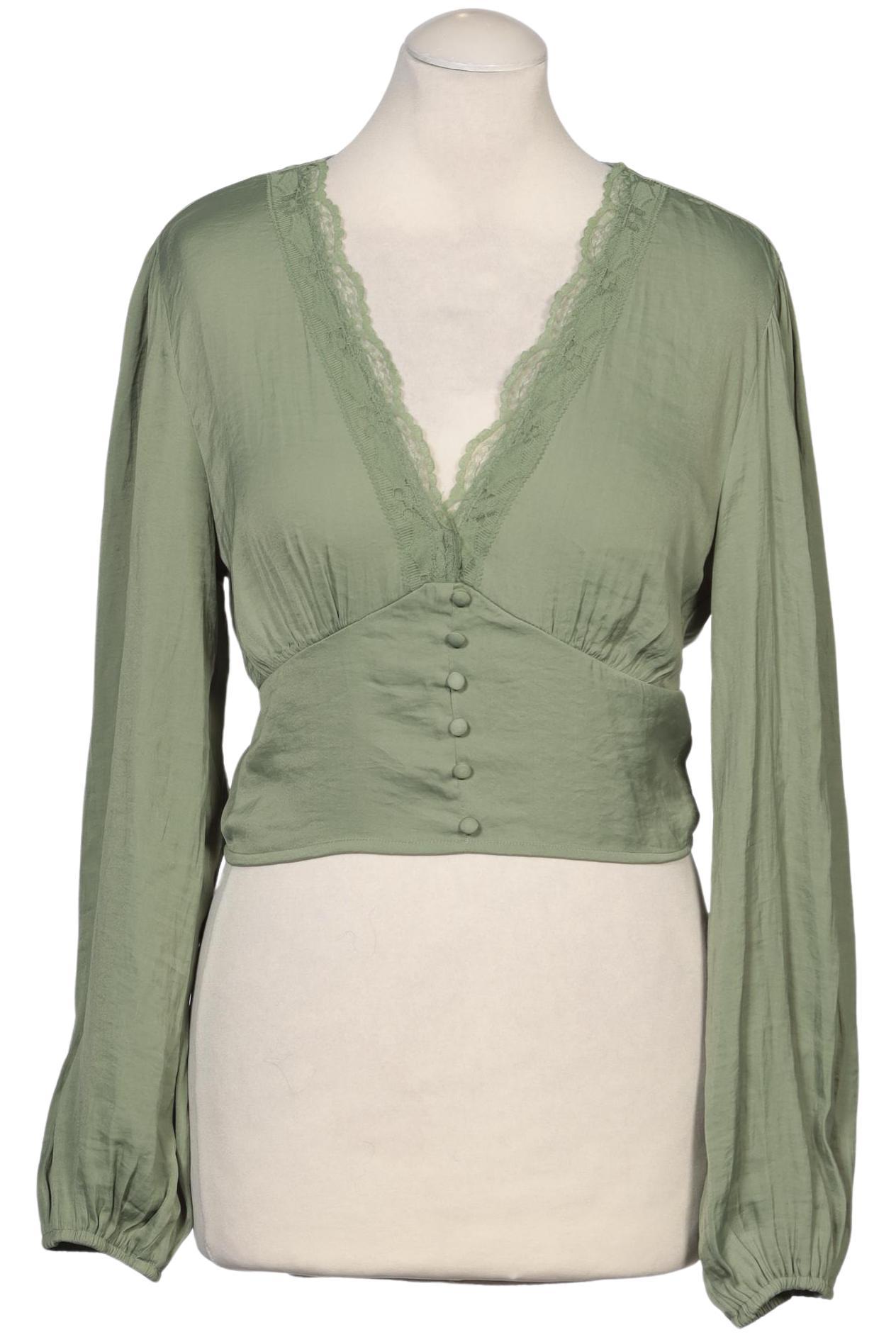 

Stradivarius Damen Bluse, grün, Gr. 38