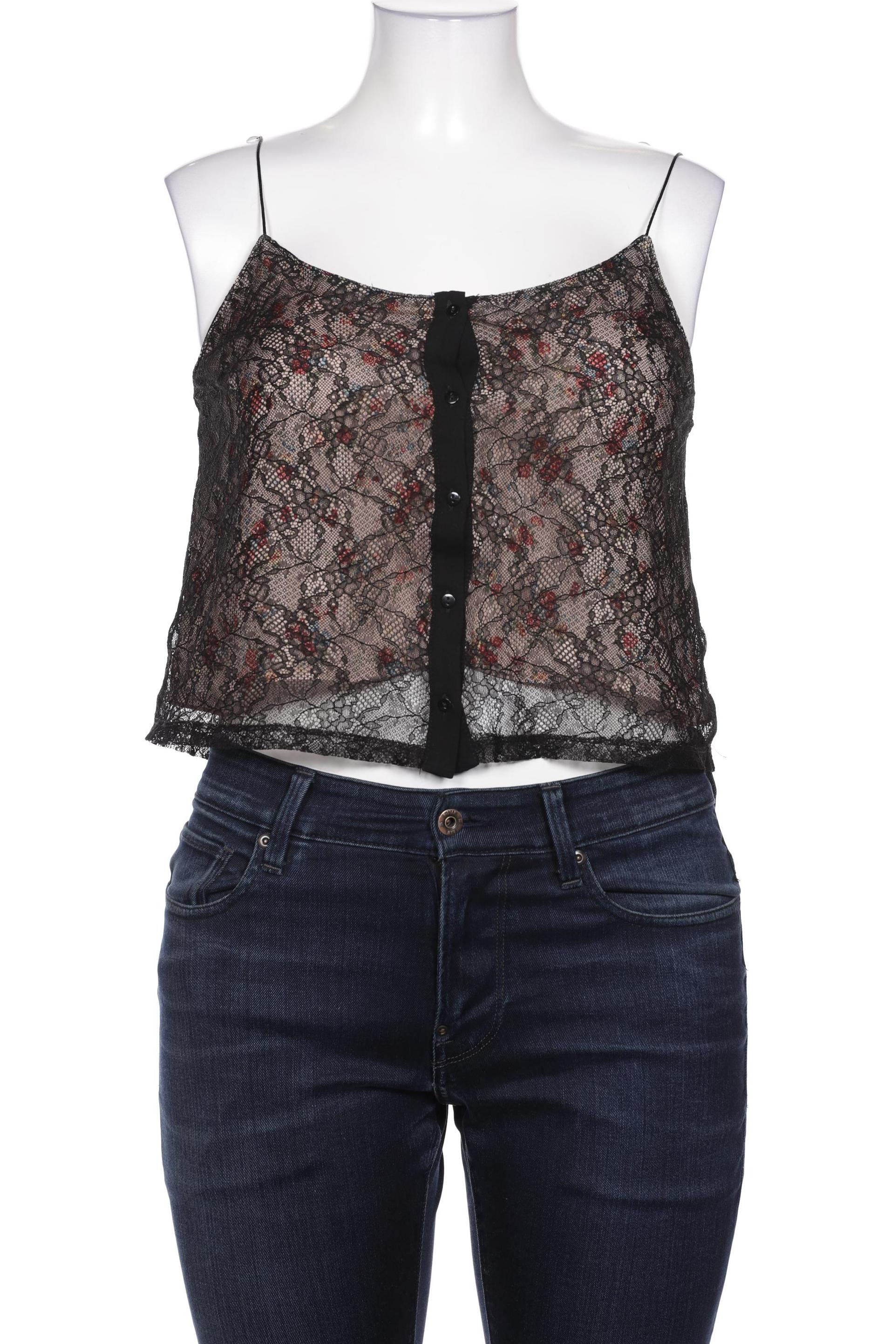 

Stradivarius Damen Bluse, schwarz, Gr. 42