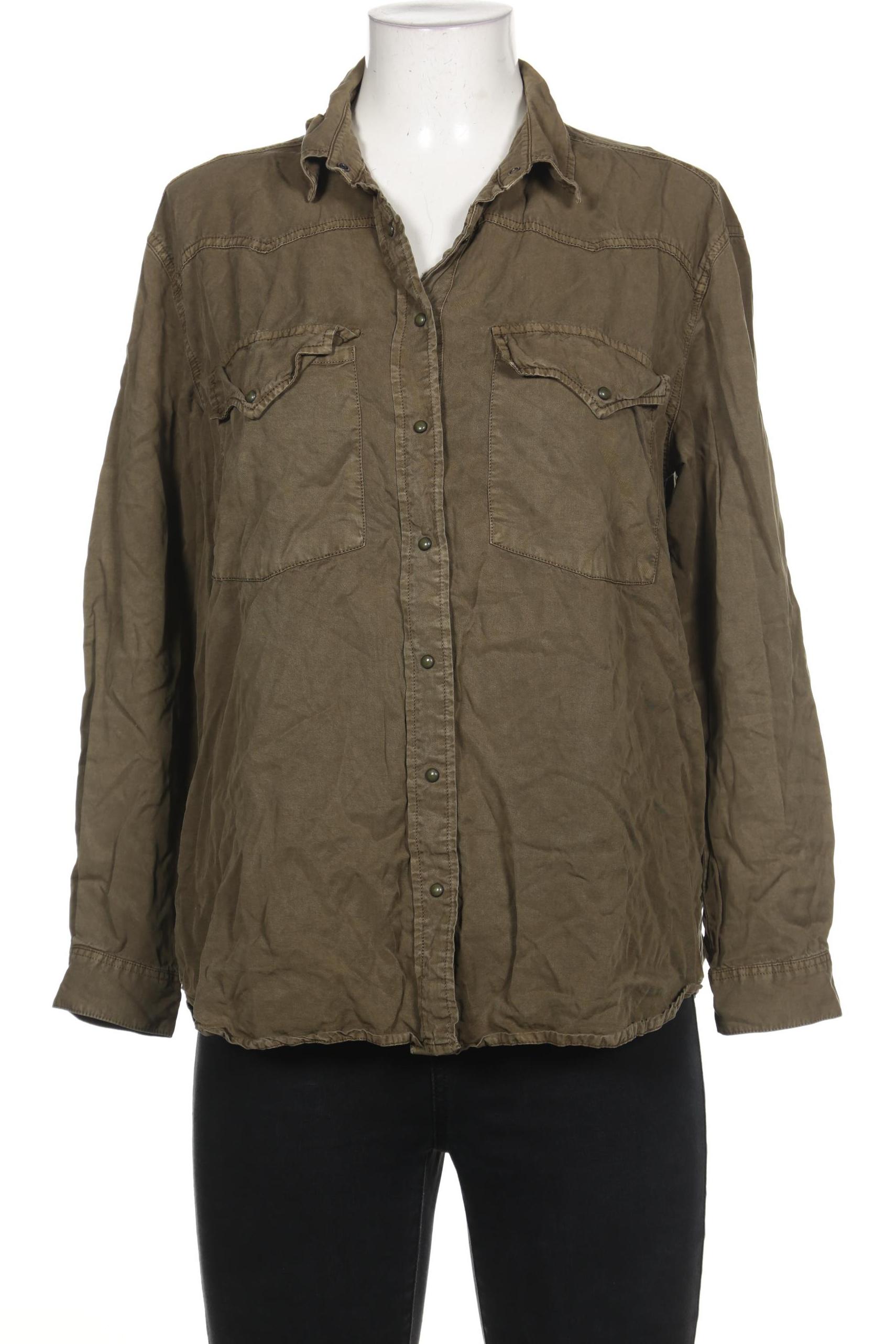 

Stradivarius Damen Bluse, grün, Gr. 42