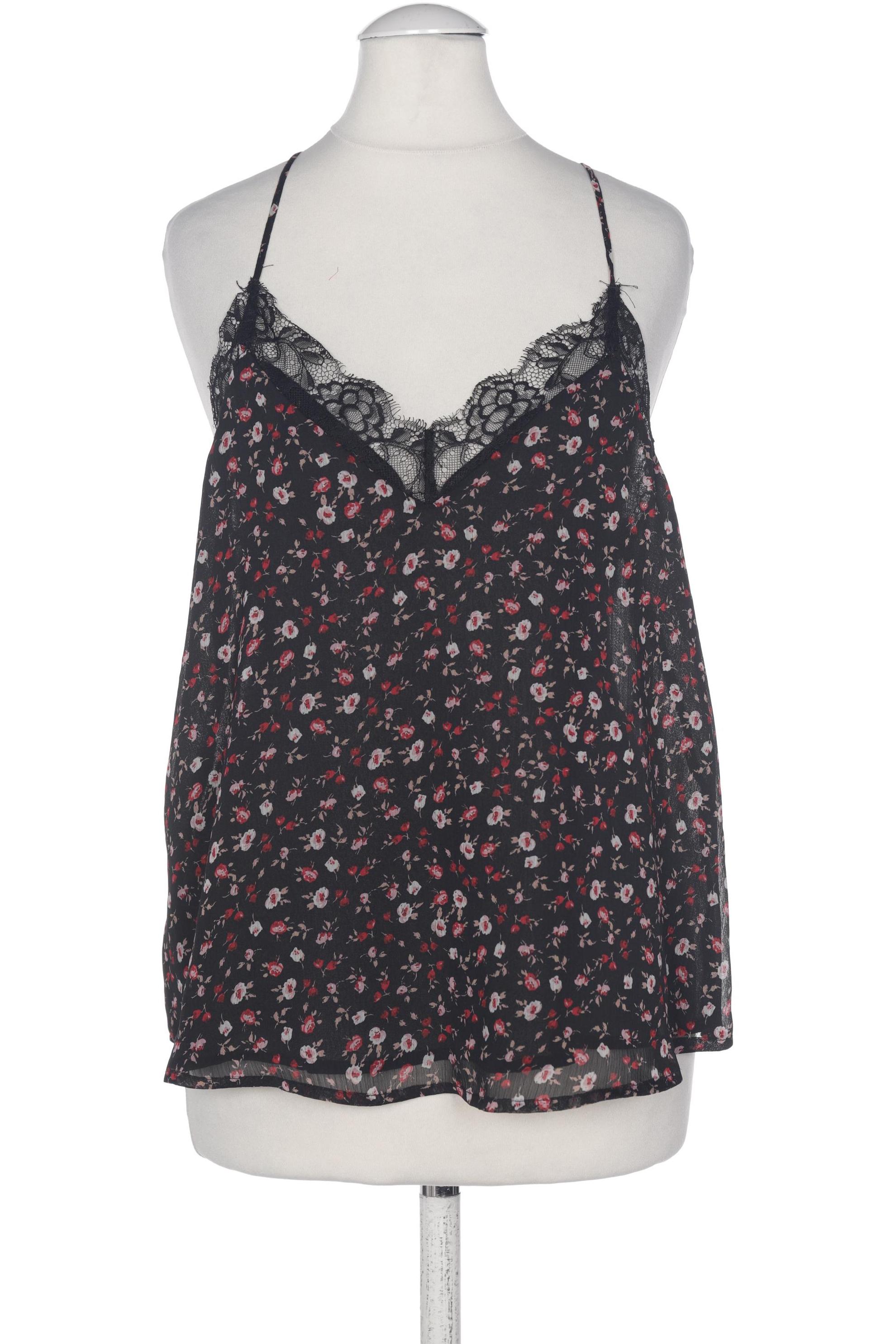 

Stradivarius Damen Bluse, schwarz, Gr. 36
