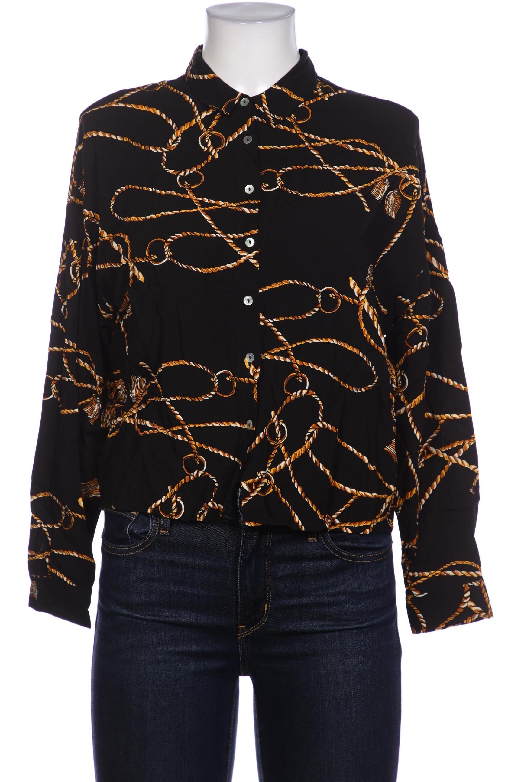 

Stradivarius Damen Bluse, schwarz, Gr. 38