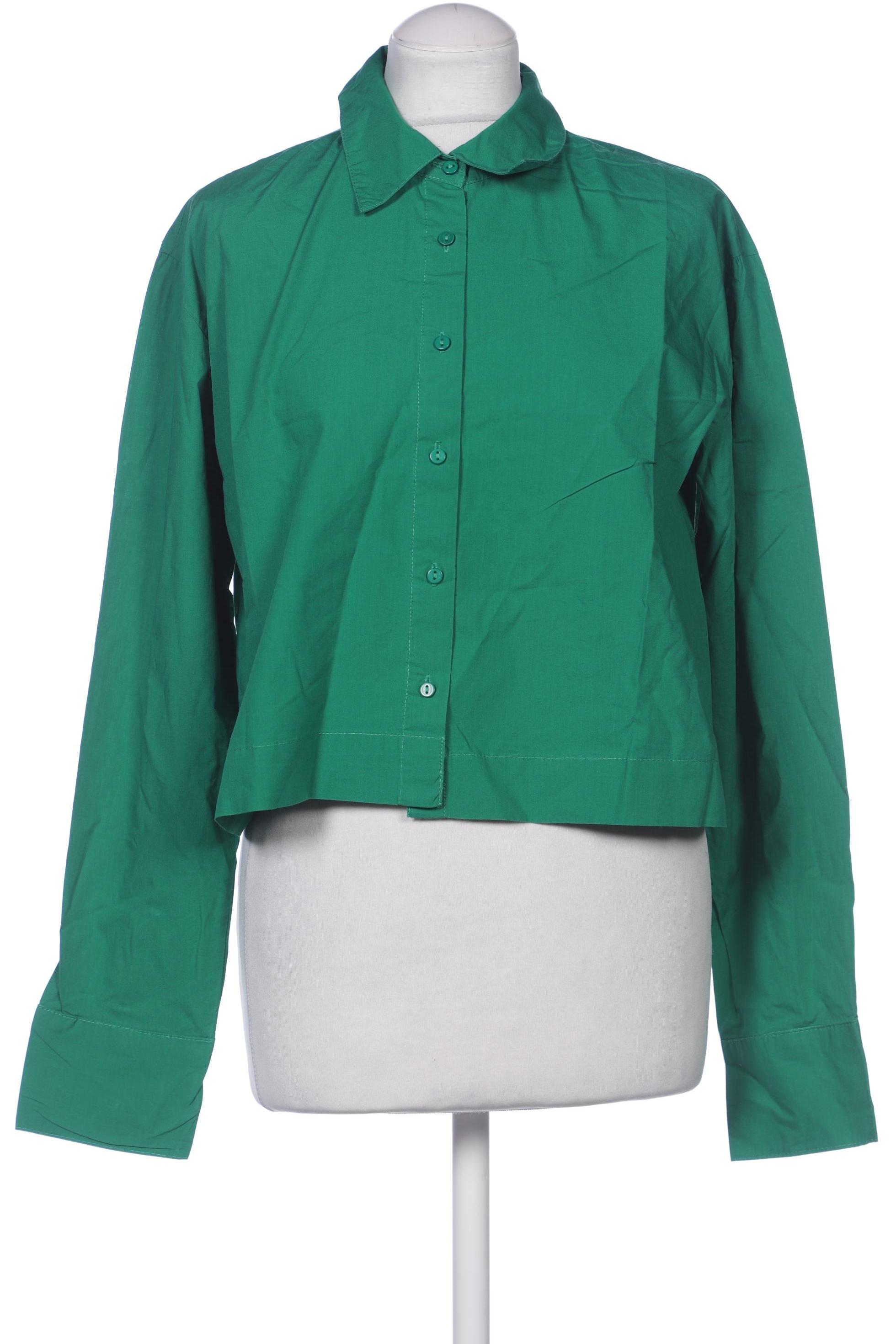 

Stradivarius Damen Bluse, grün, Gr. 38
