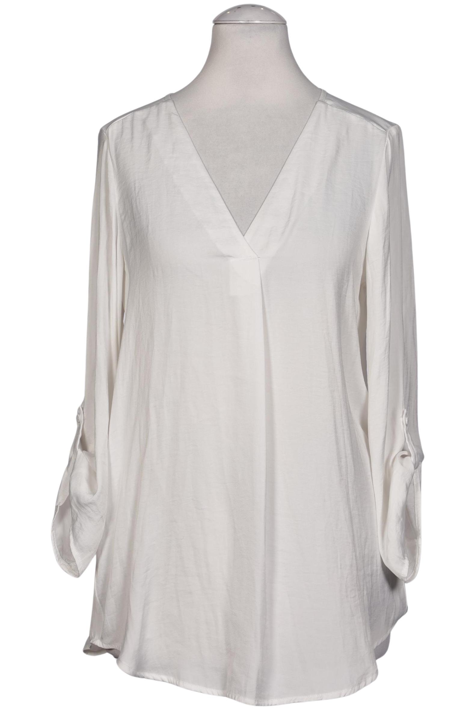 

Stradivarius Damen Bluse, weiß, Gr. 36