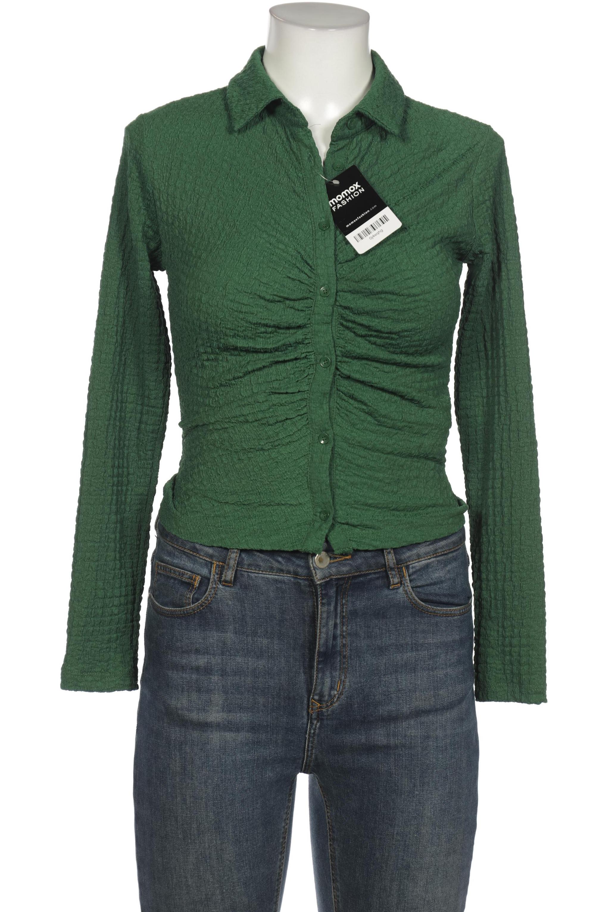 

Stradivarius Damen Bluse, grün, Gr. 38