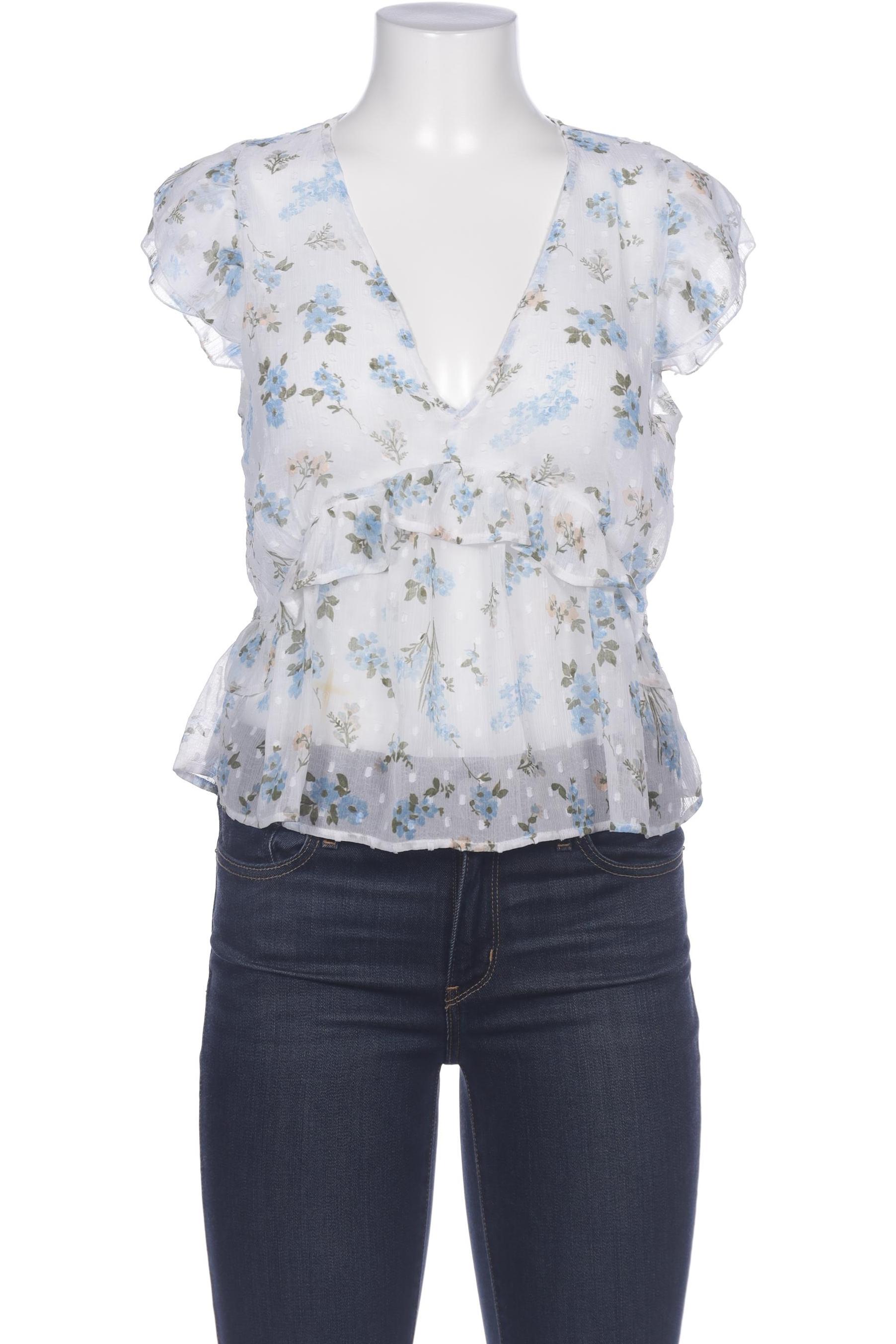 

Stradivarius Damen Bluse, weiß, Gr. 42