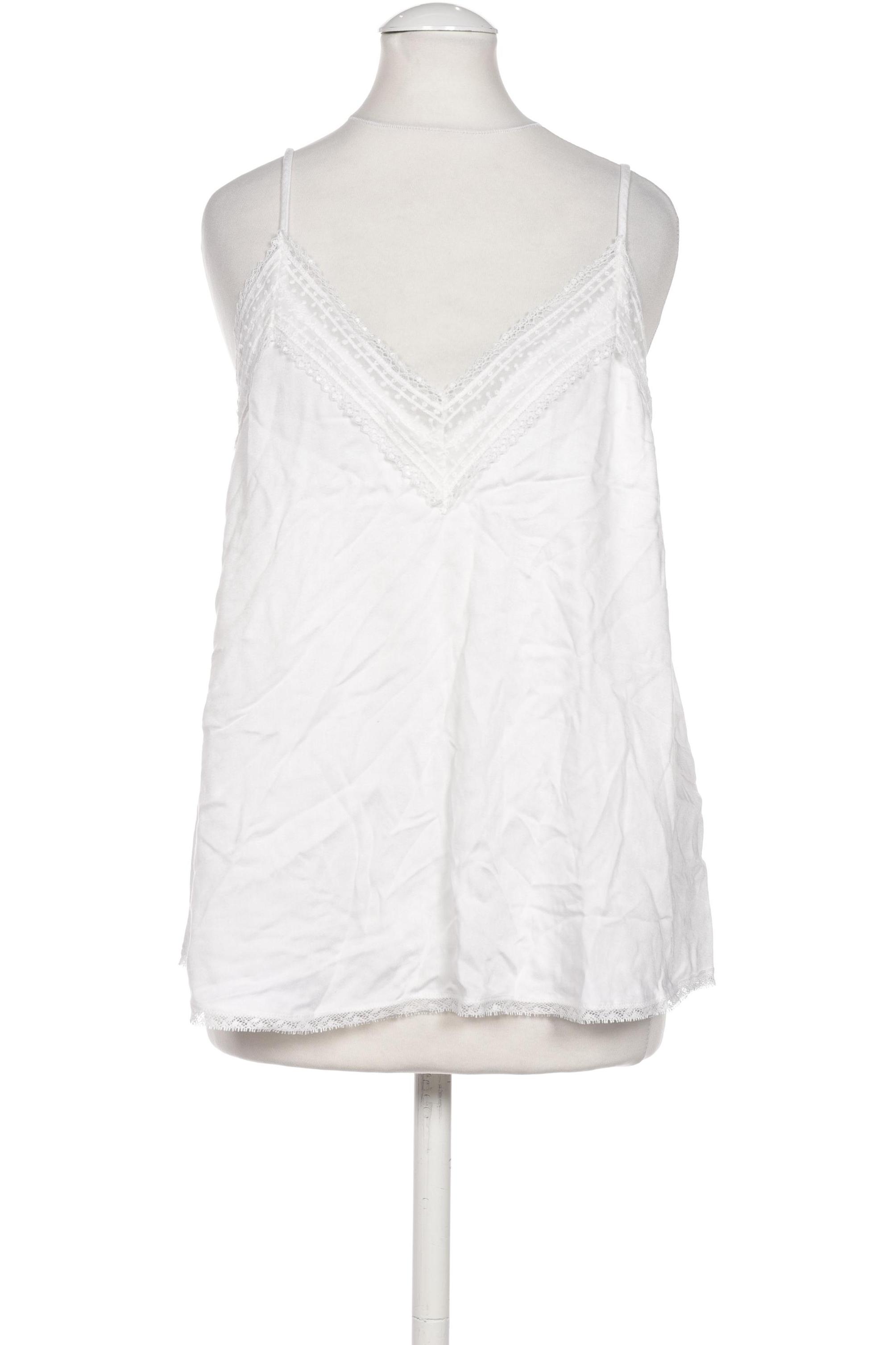 

Stradivarius Damen Bluse, weiß, Gr. 36