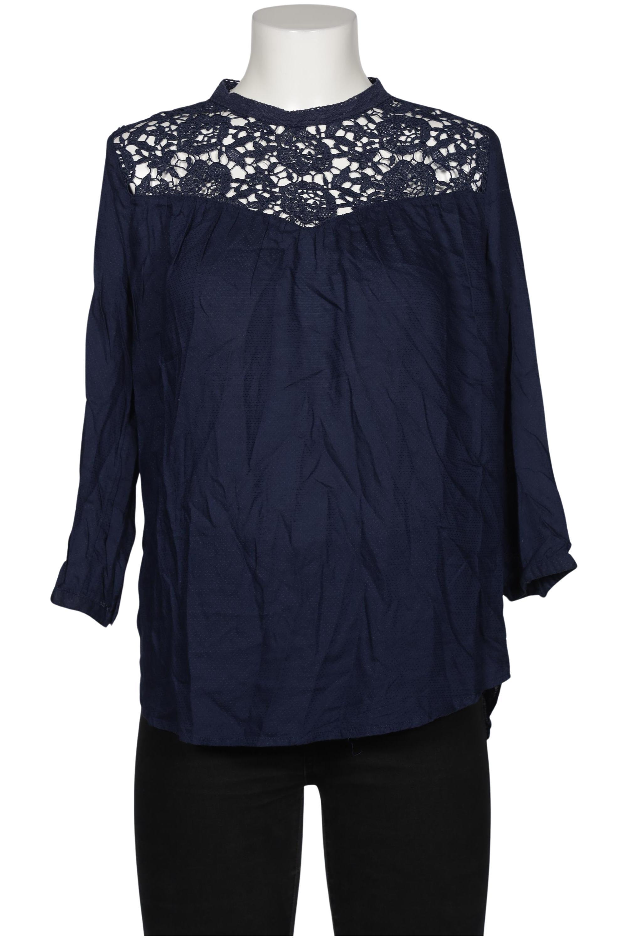 

Stradivarius Damen Bluse, marineblau, Gr. 42