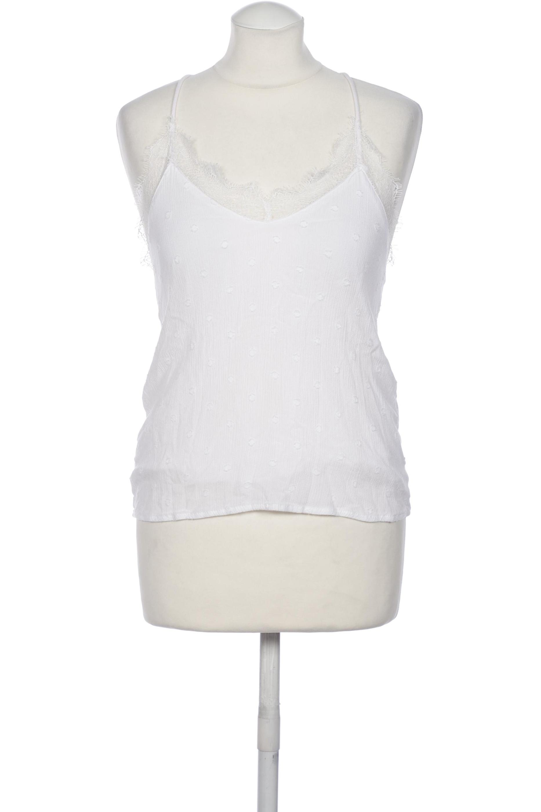 

Stradivarius Damen Bluse, weiß