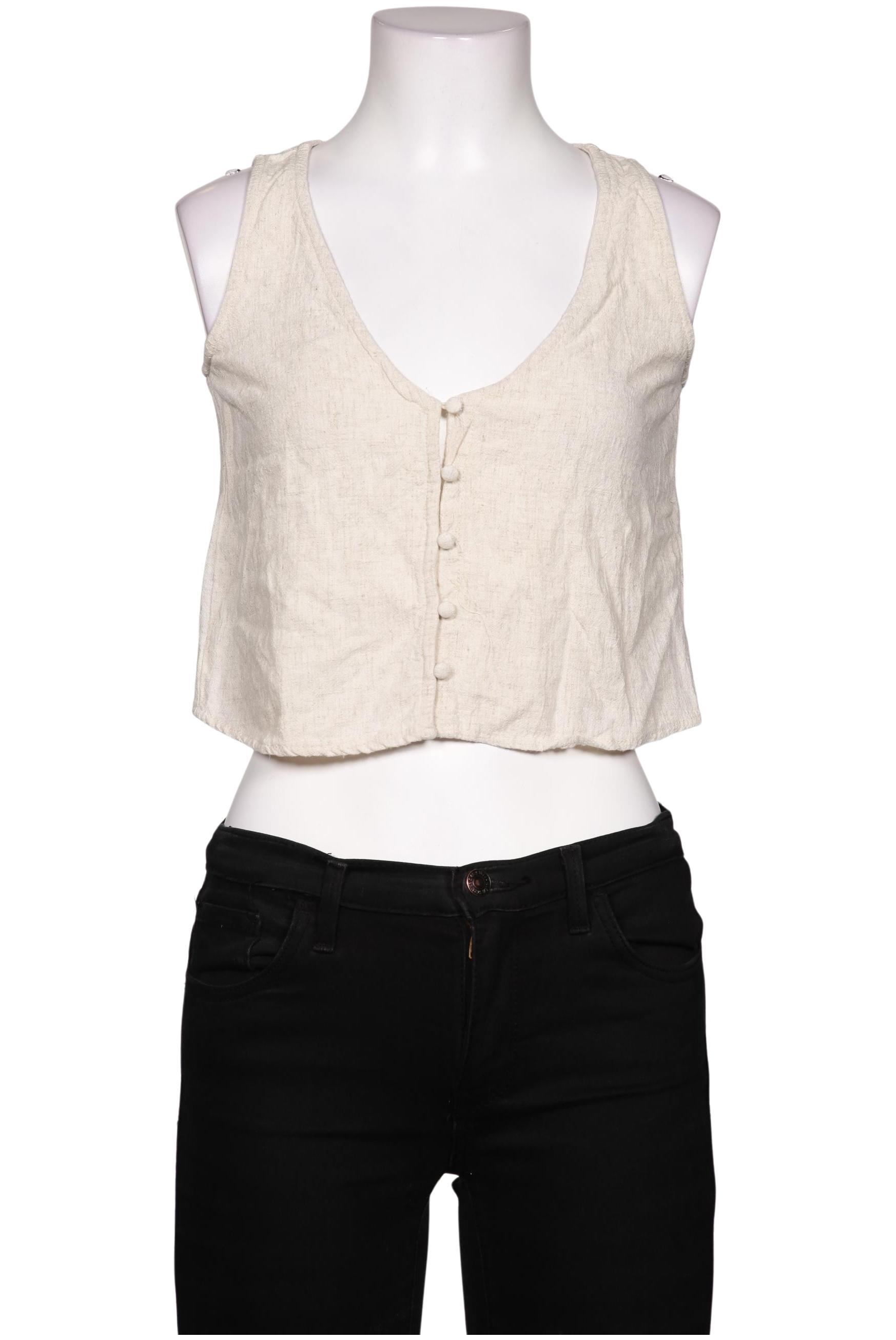 

Stradivarius Damen Bluse, beige, Gr. 36