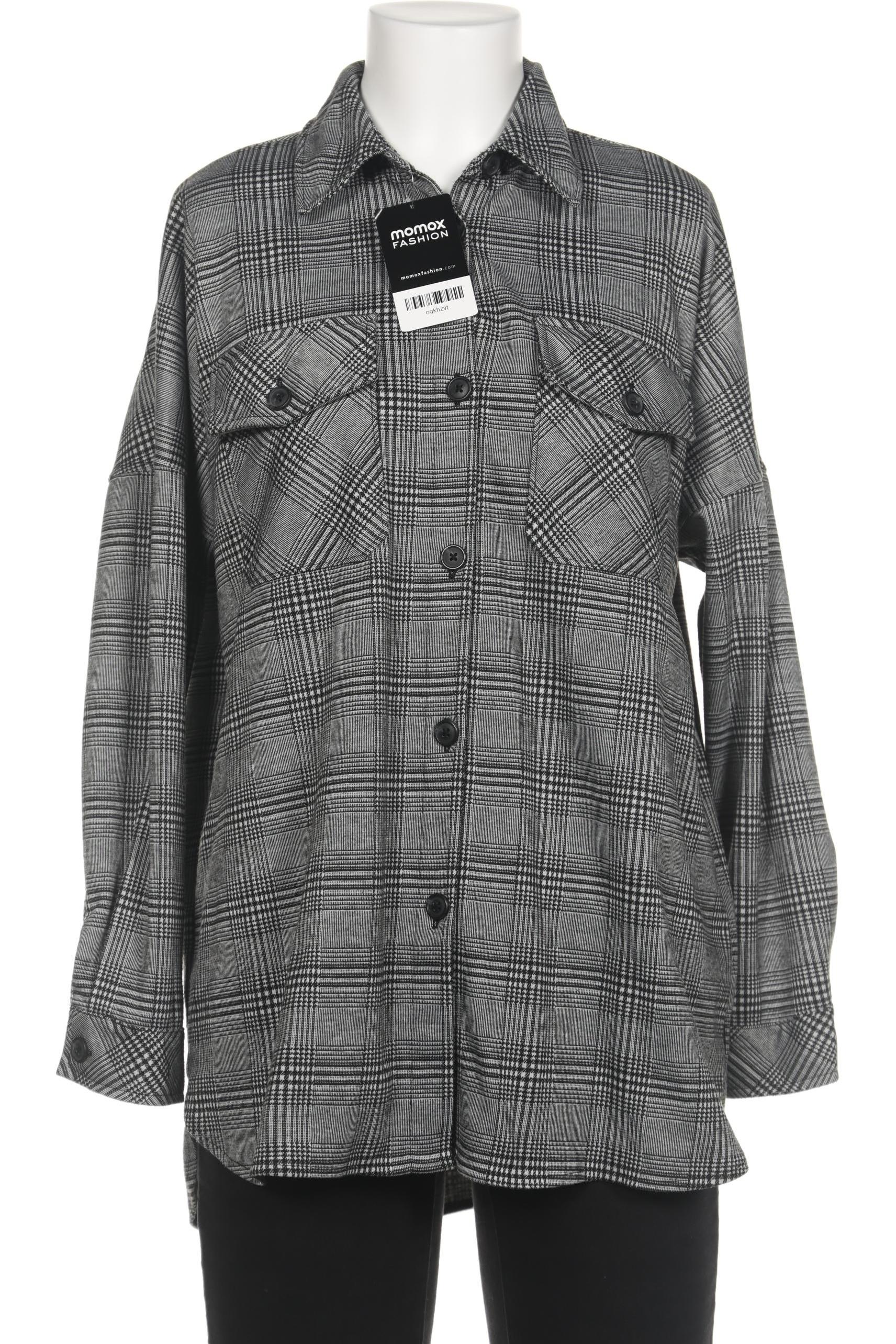 

Stradivarius Damen Bluse, grau, Gr. 36