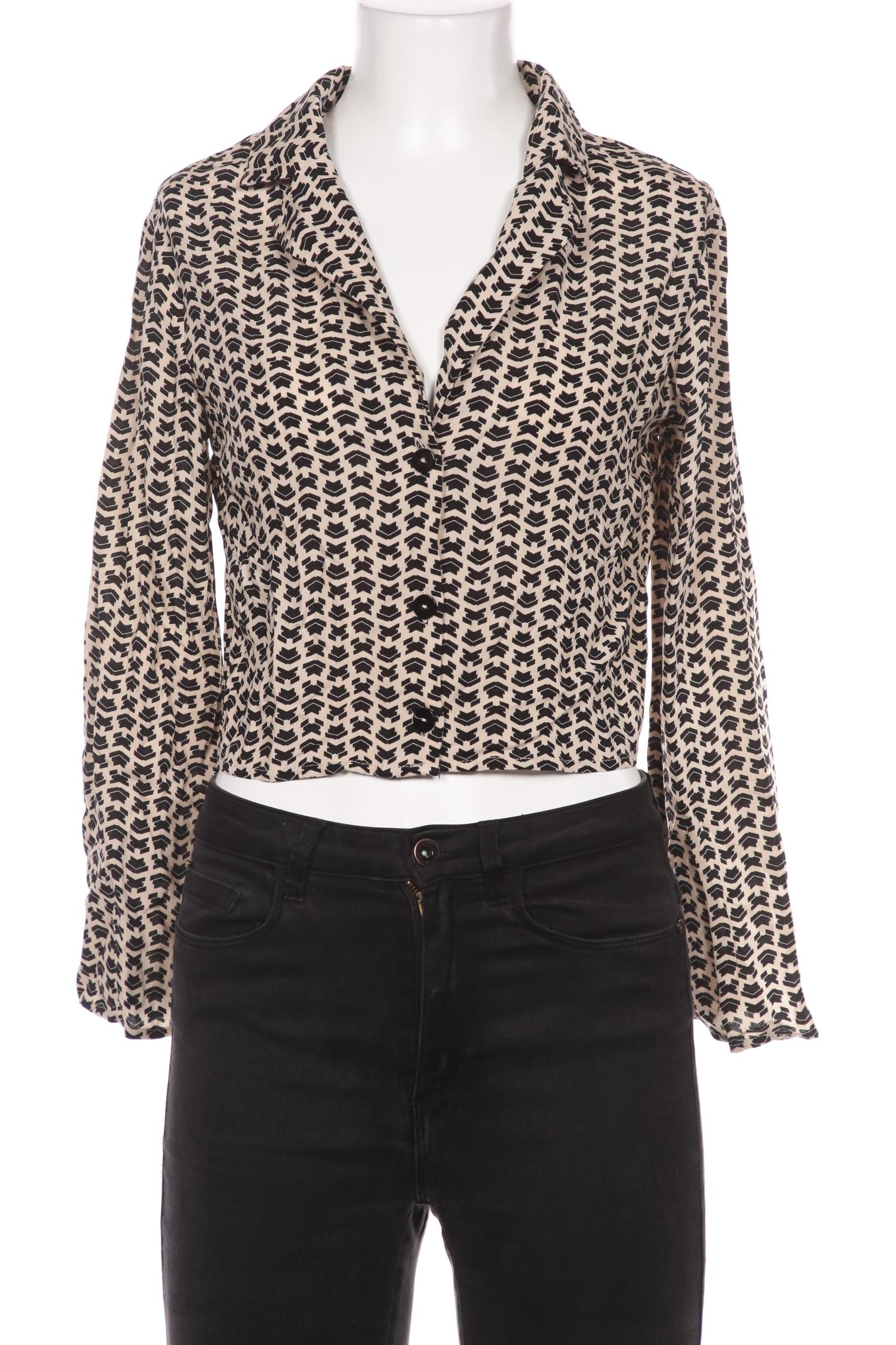 

Stradivarius Damen Bluse, schwarz, Gr. 36
