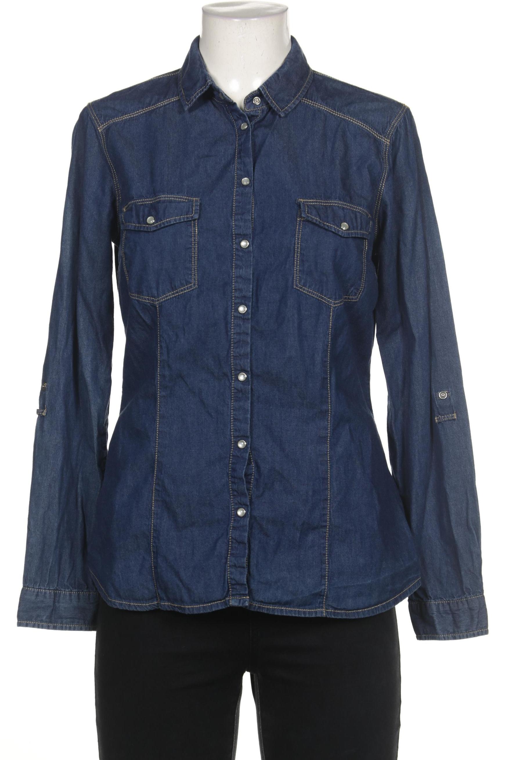 

Stradivarius Damen Bluse, blau, Gr. 42