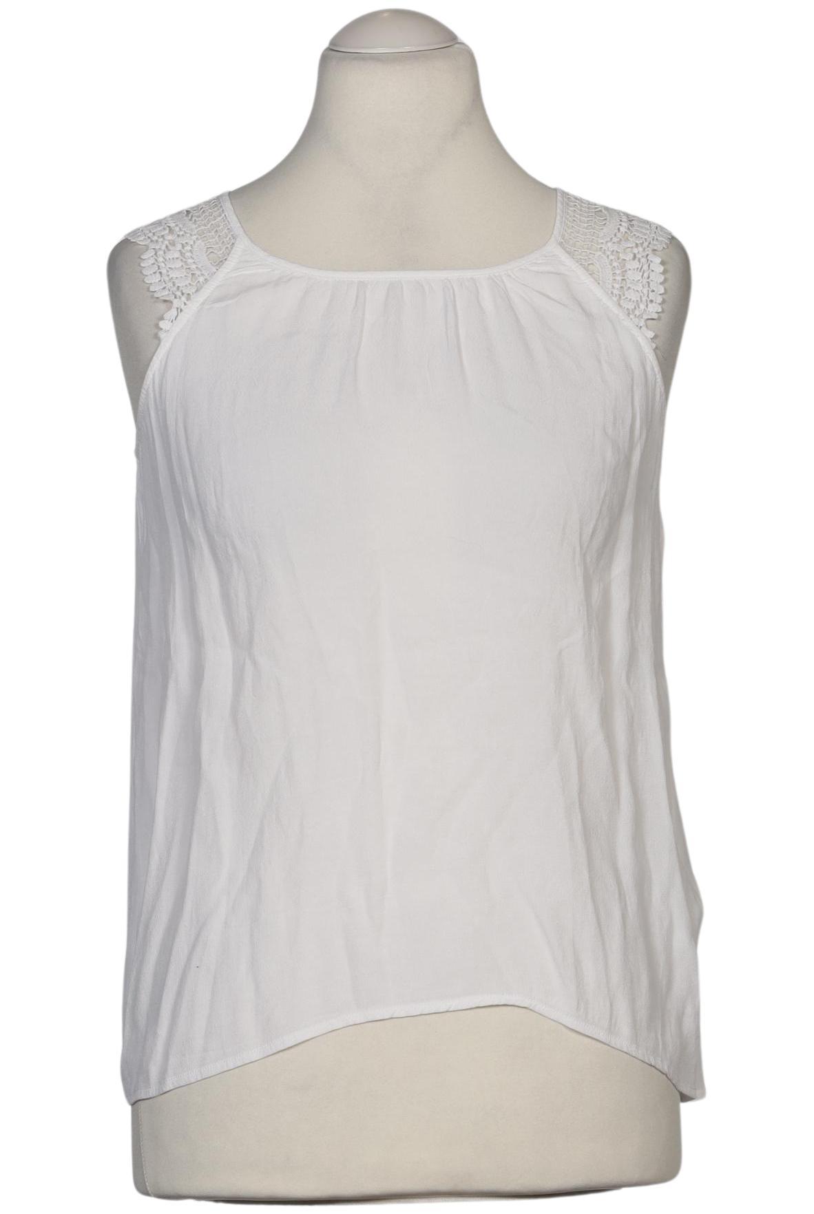 

Stradivarius Damen Bluse, weiß, Gr. 42