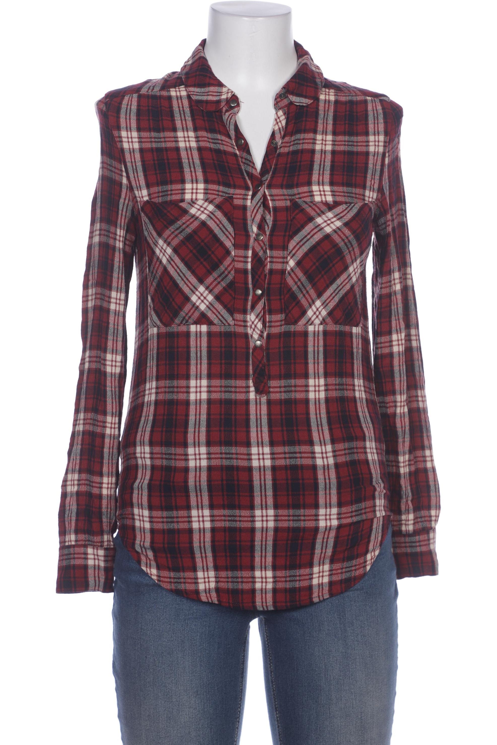 

Stradivarius Damen Bluse, bordeaux, Gr. 36