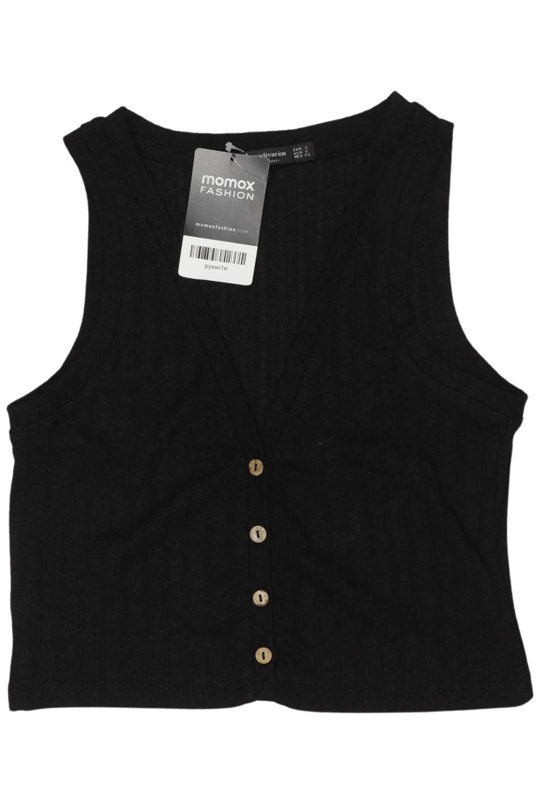 

Stradivarius Damen Bluse, schwarz, Gr. 36