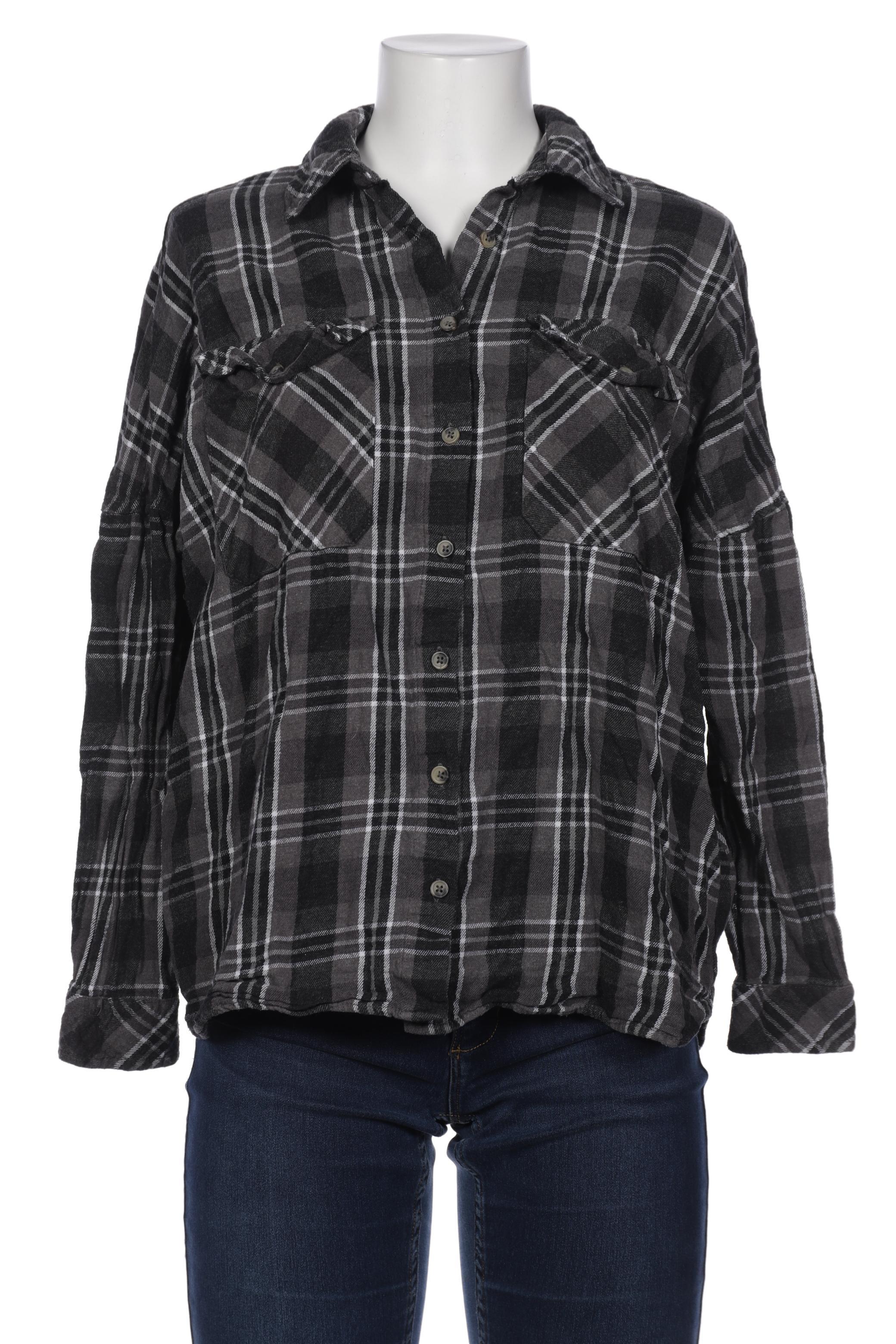 

Stradivarius Damen Bluse, grau, Gr. 42