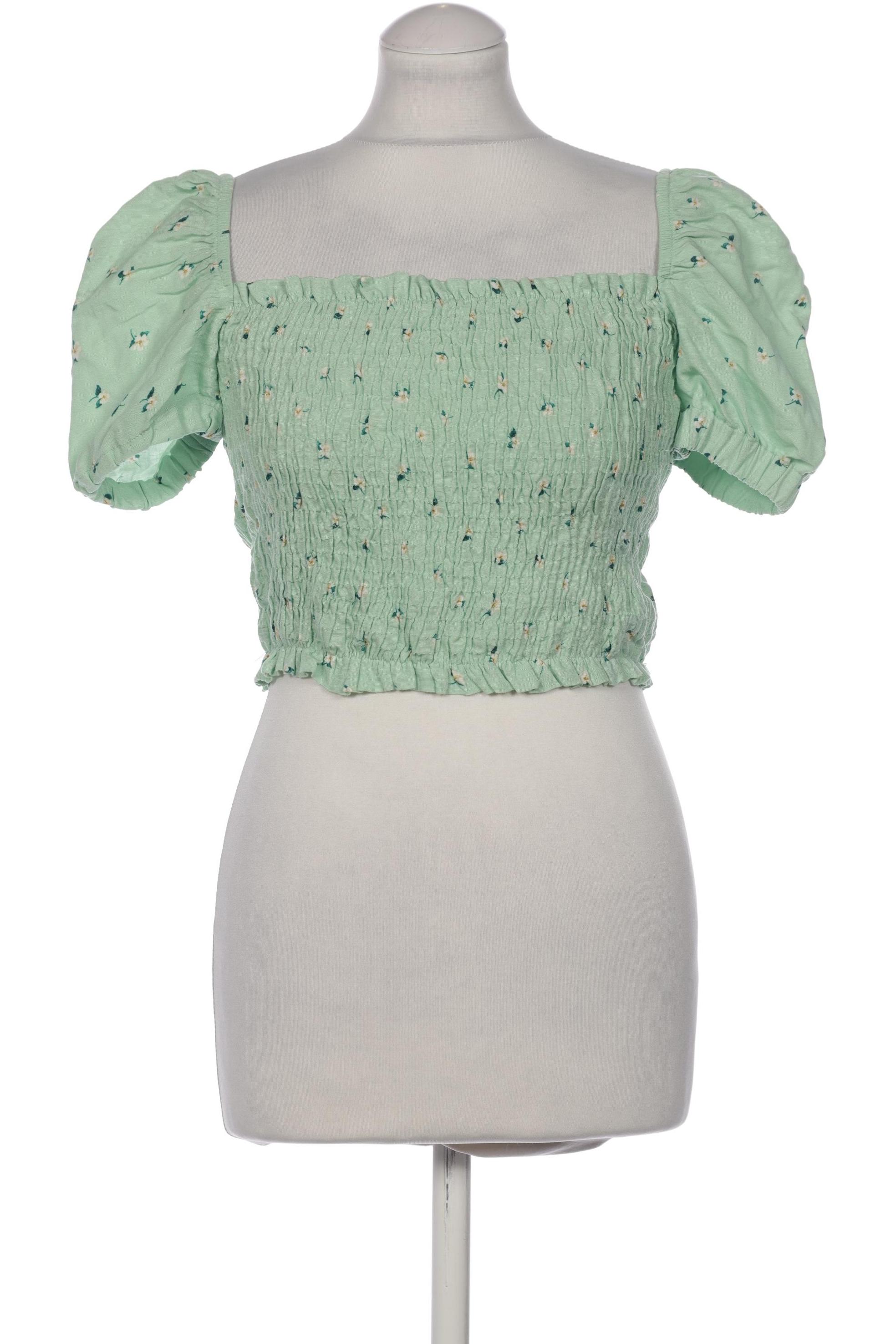 

Stradivarius Damen Bluse, hellgrün, Gr. 38