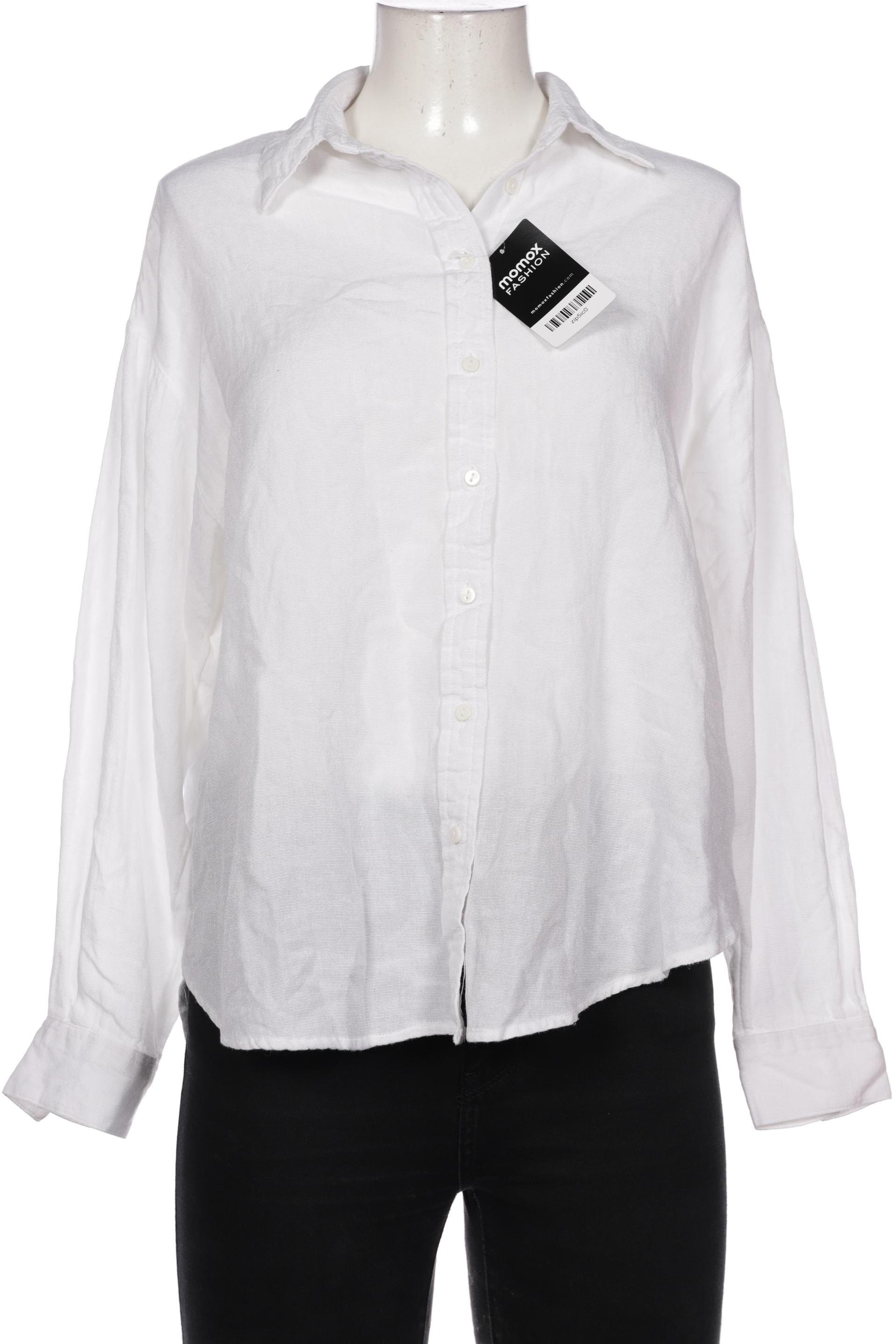 

Stradivarius Damen Bluse, weiß, Gr. 38