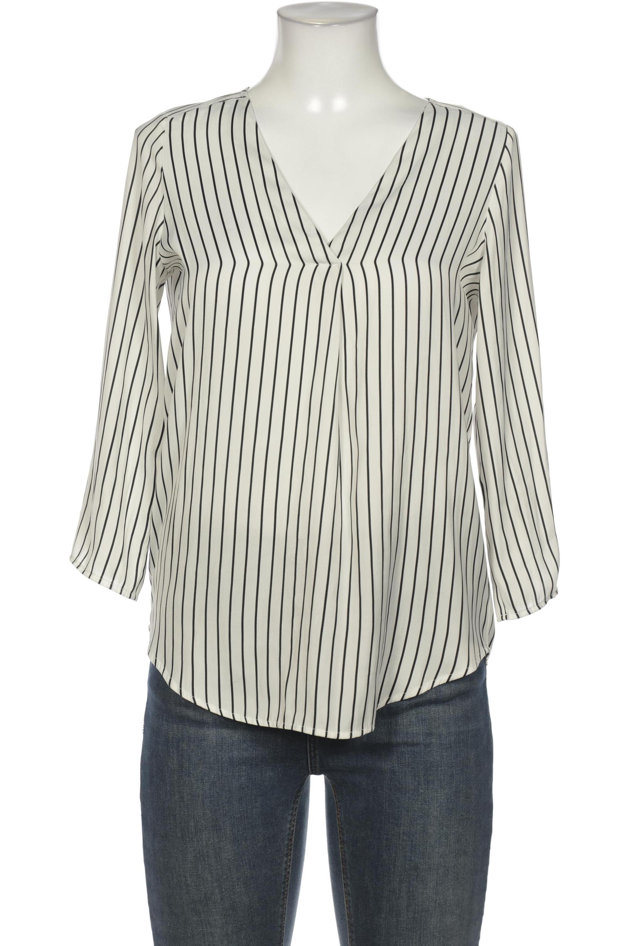 

Stradivarius Damen Bluse, weiß, Gr. 36