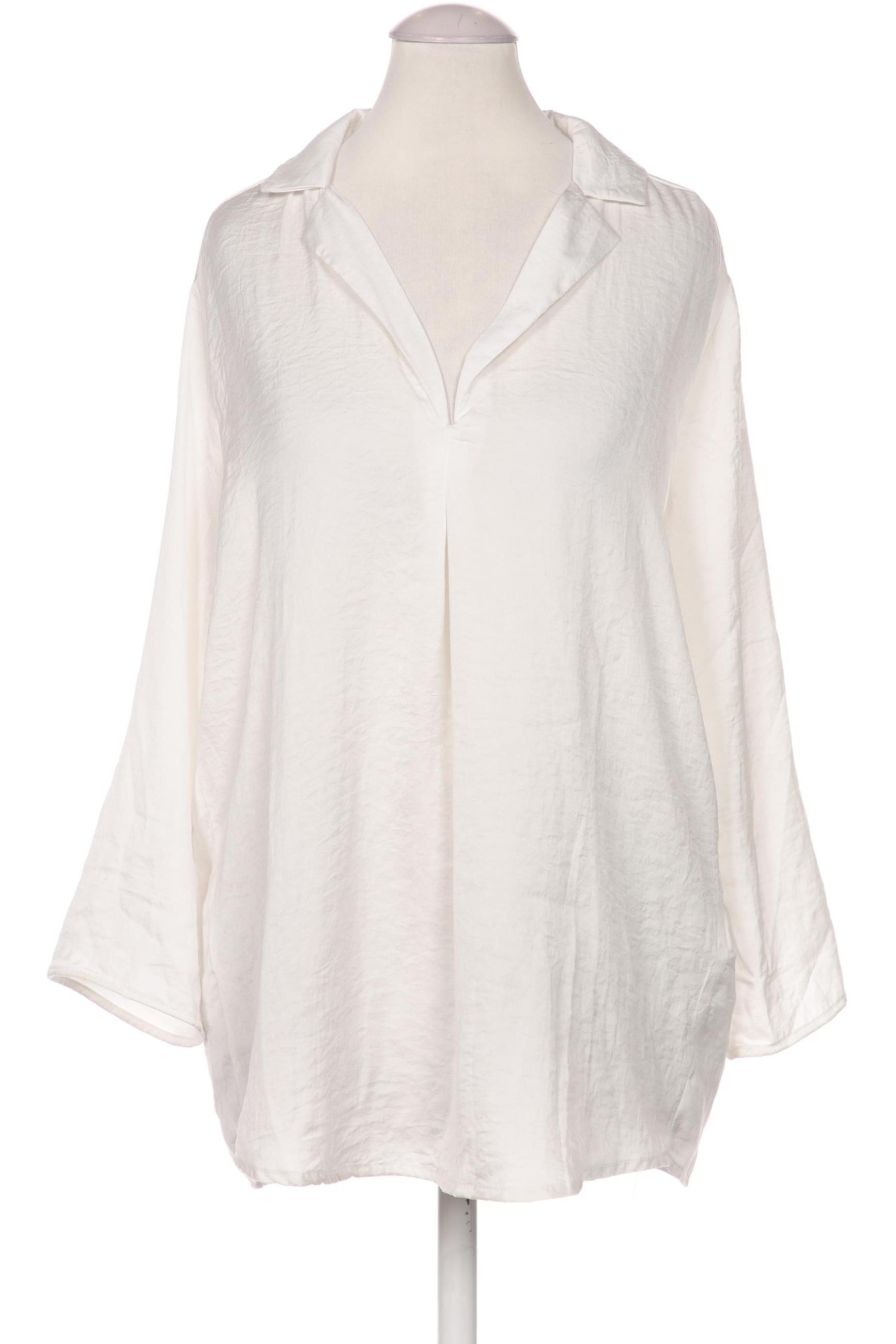 

Stradivarius Damen Bluse, weiß, Gr. 36