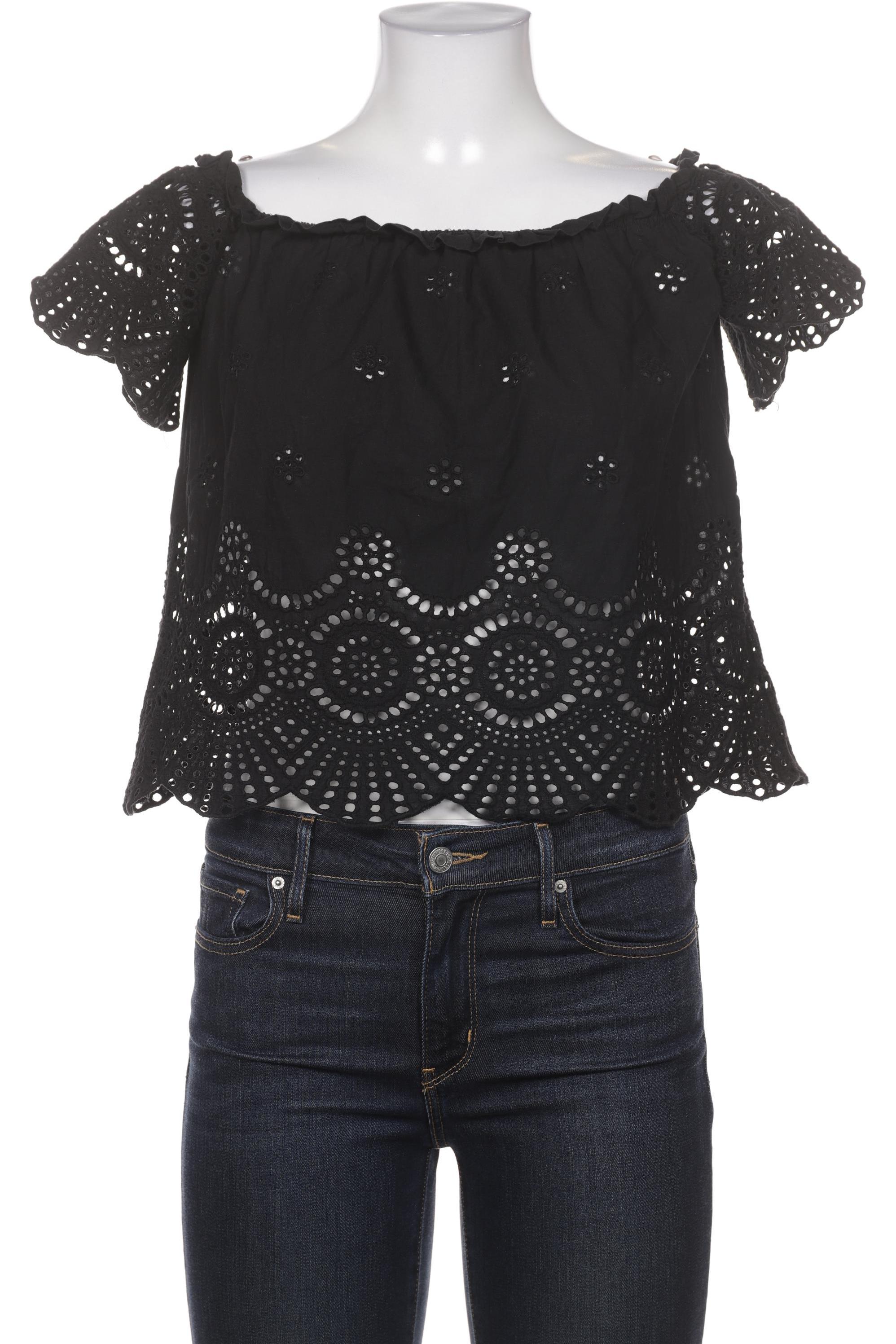 

Stradivarius Damen Bluse, schwarz, Gr. 36