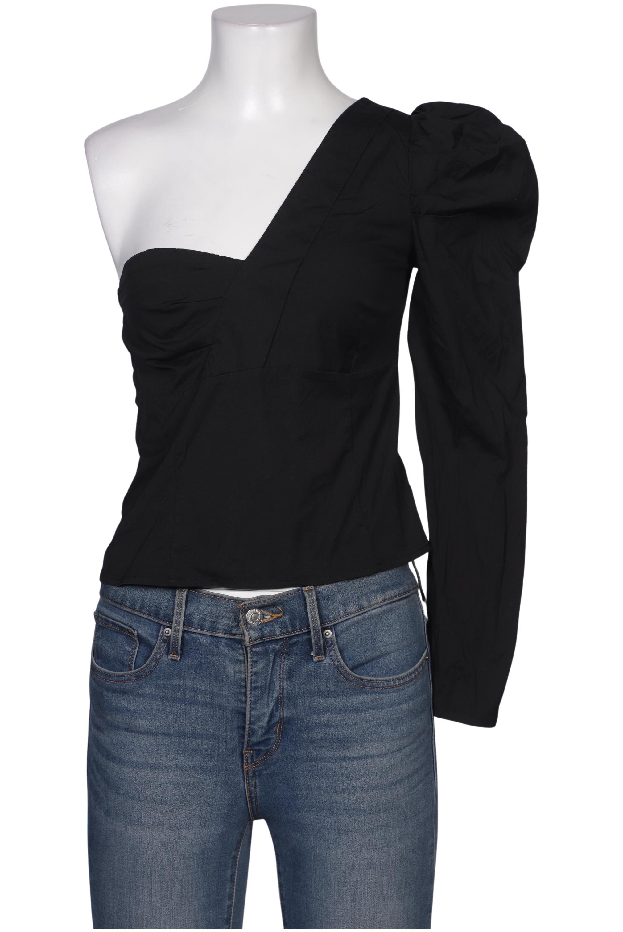 

Stradivarius Damen Bluse, schwarz, Gr. 38